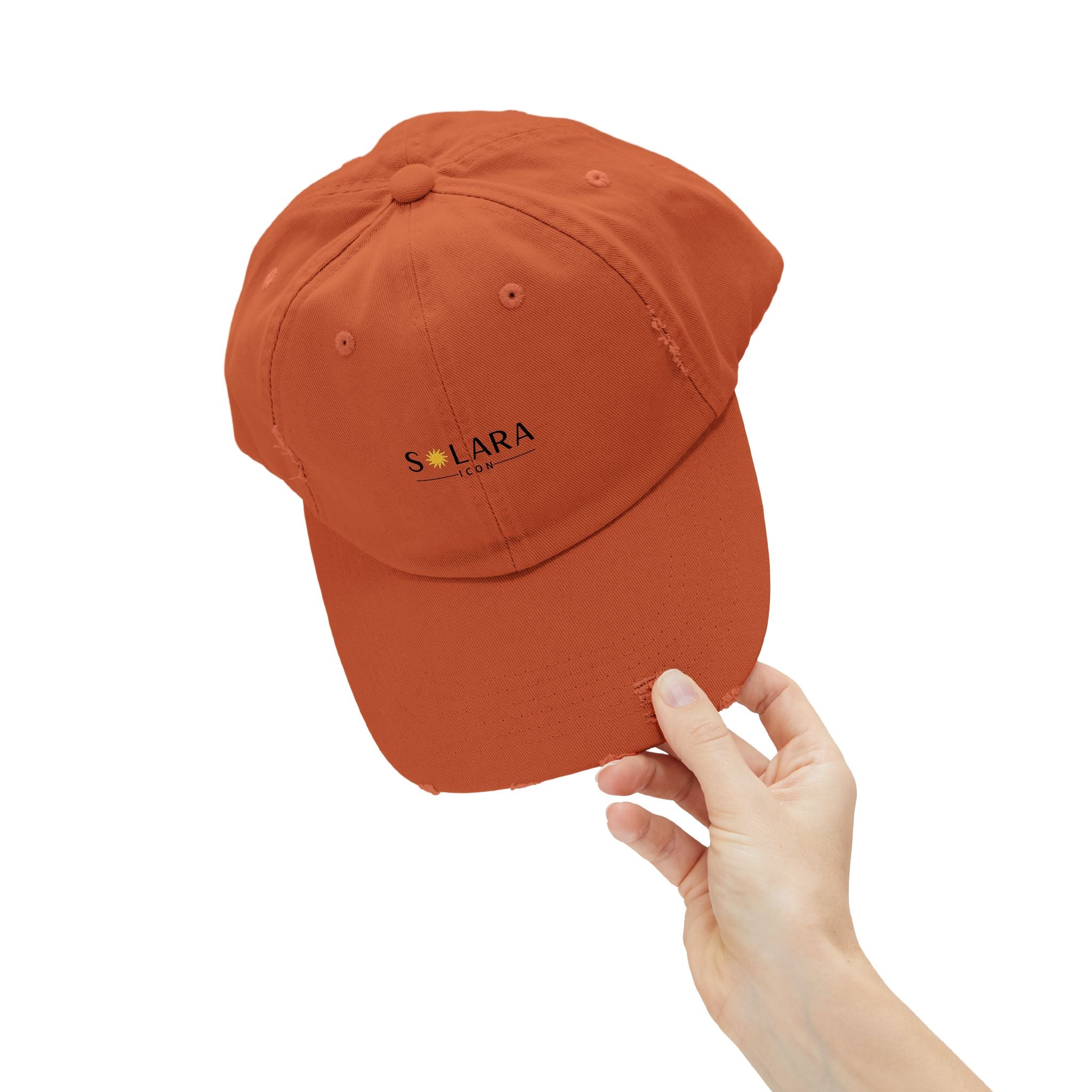 Solara Icon - Unisex Distressed Cap