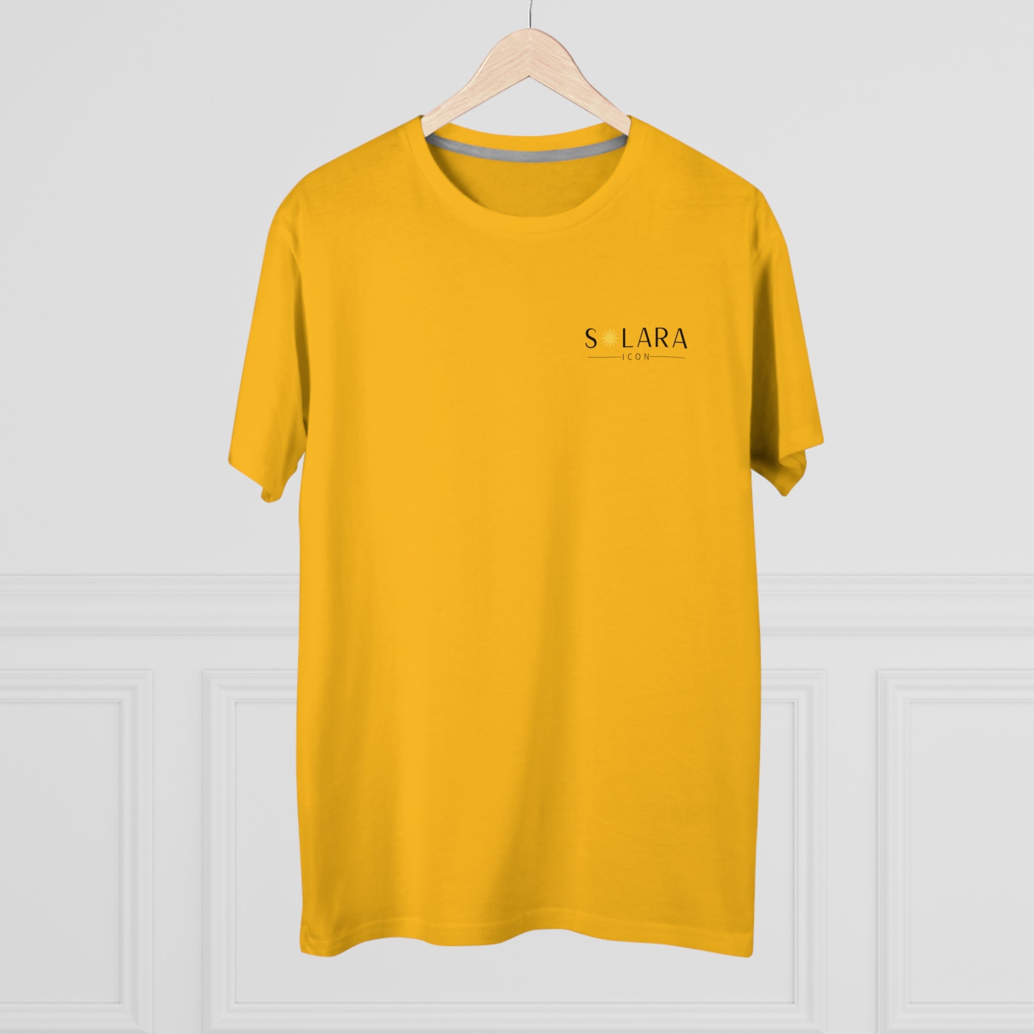 Solara Icon-Modern-Fit Graphic Tee for Men, Casual Wear, Trendy T-Shirt for Everyday Use, Gift for Him, Summer Fashion,