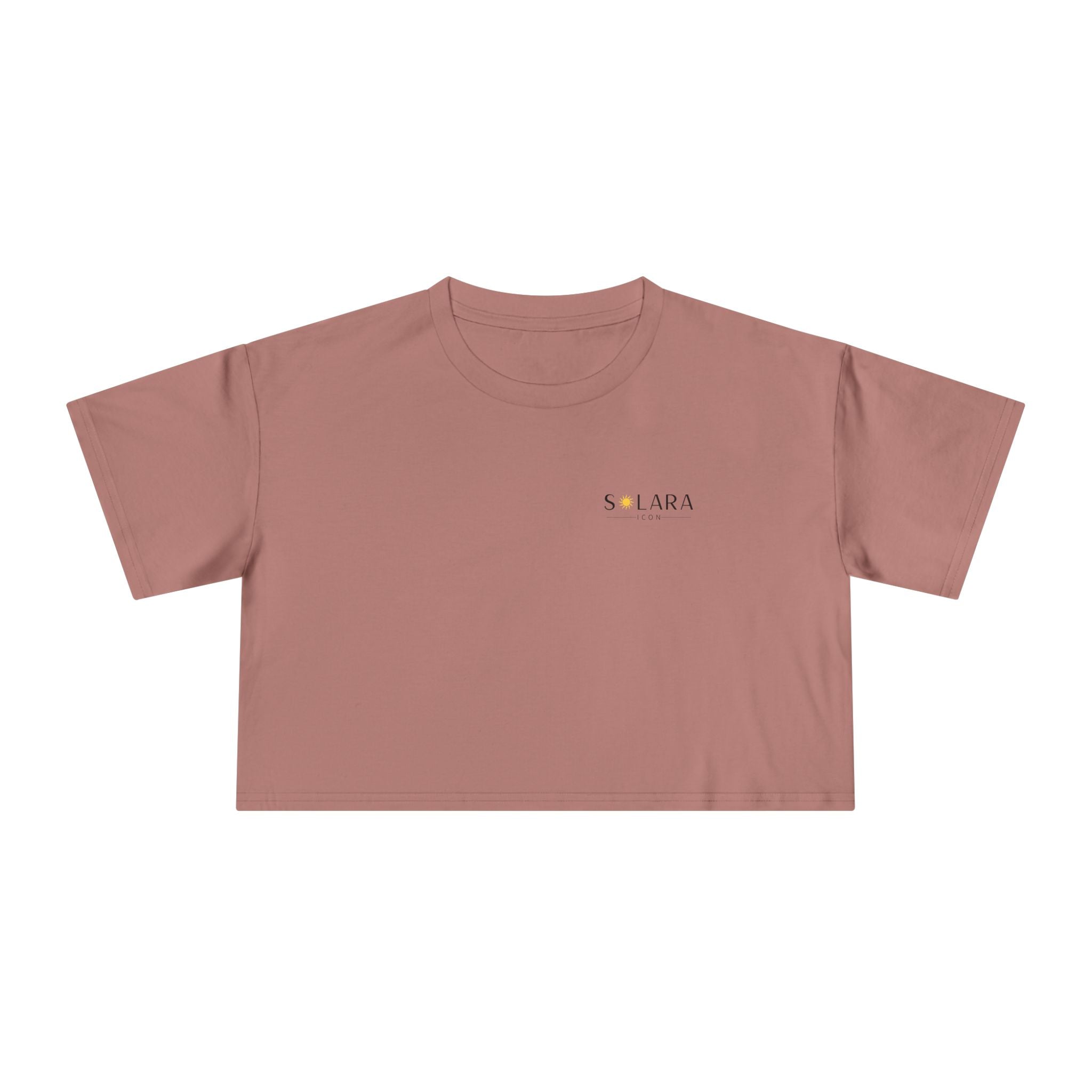 Solara Icon - Sunny Vibes Women's Crop Tee