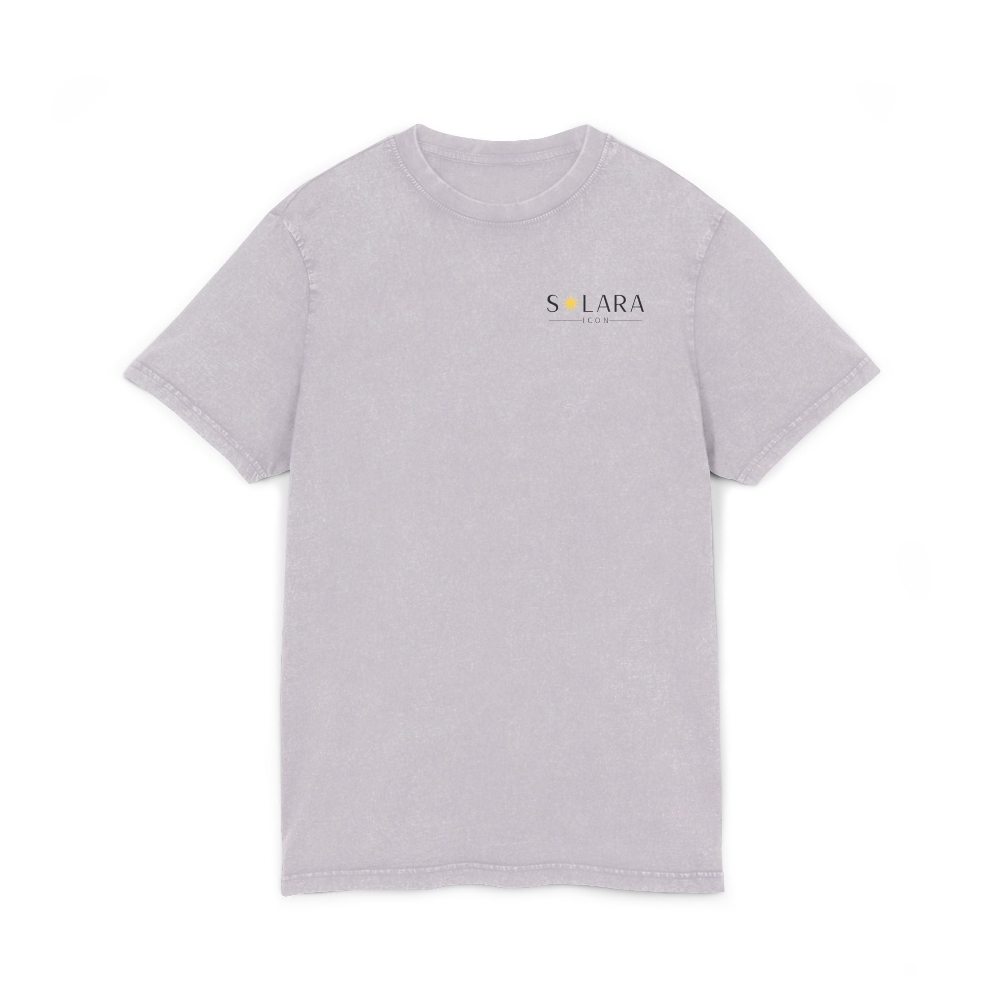 Solara Icon-Acid Washed Round Neck Tee