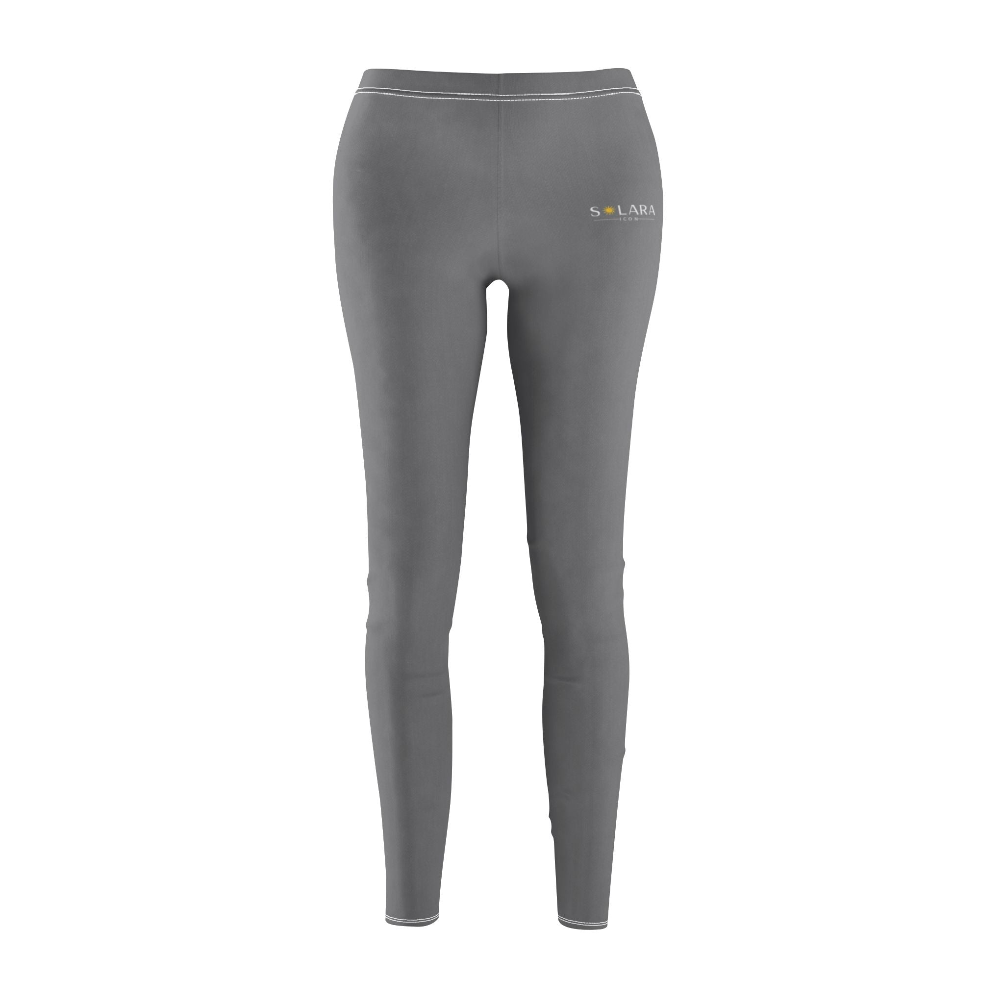 Solara Icon-Women's Mid-rise Casual Leggings (AOP)
