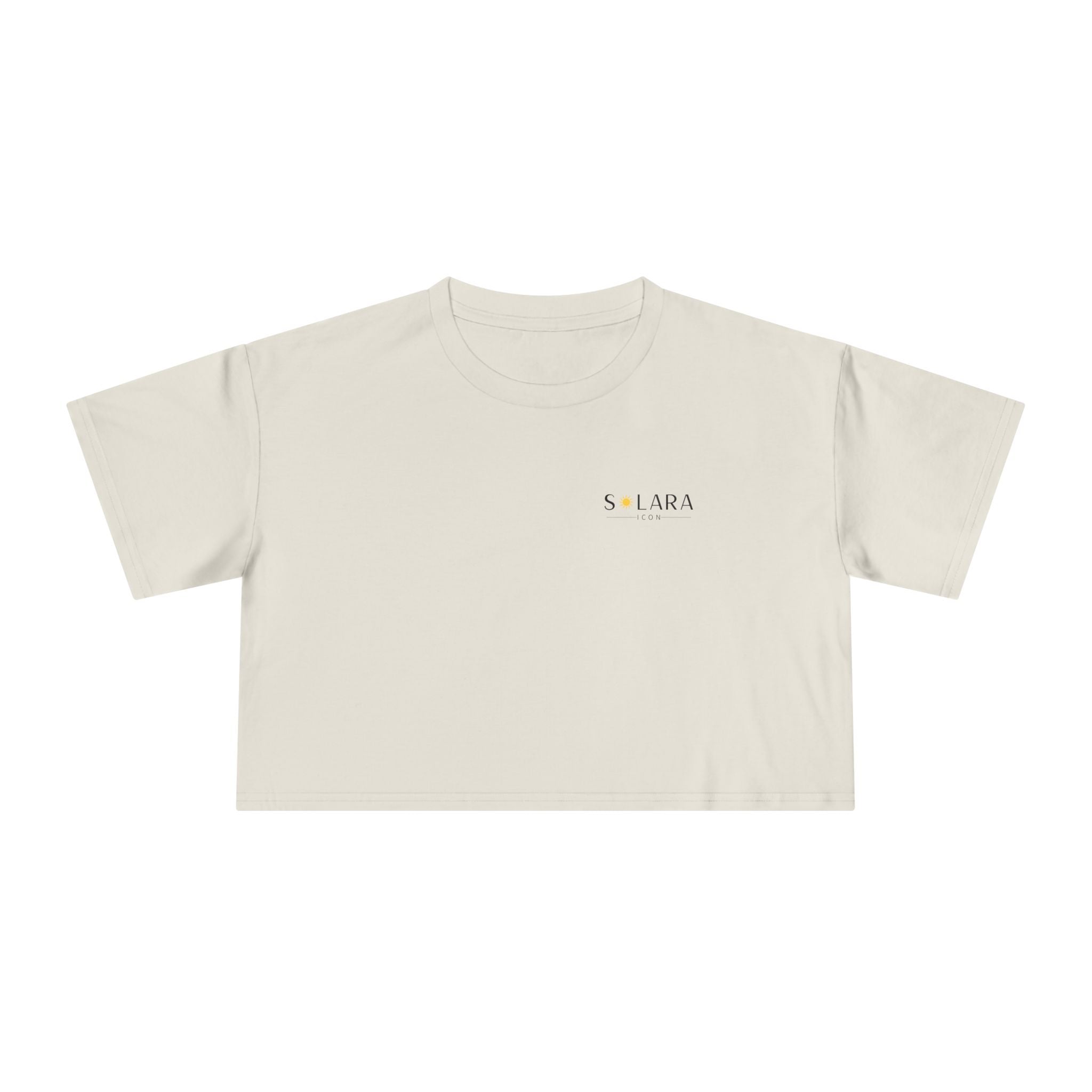 Solara Icon - Sunny Vibes Women's Crop Tee