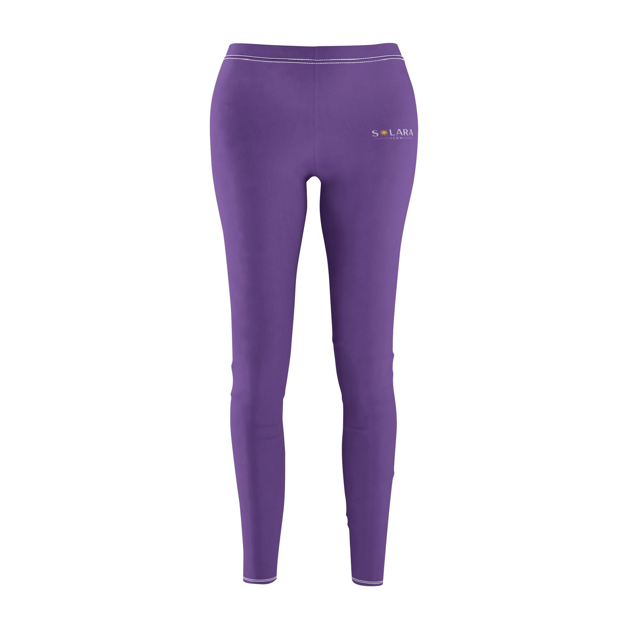 Solara Icon-Women's Mid-rise Casual Leggings (AOP)