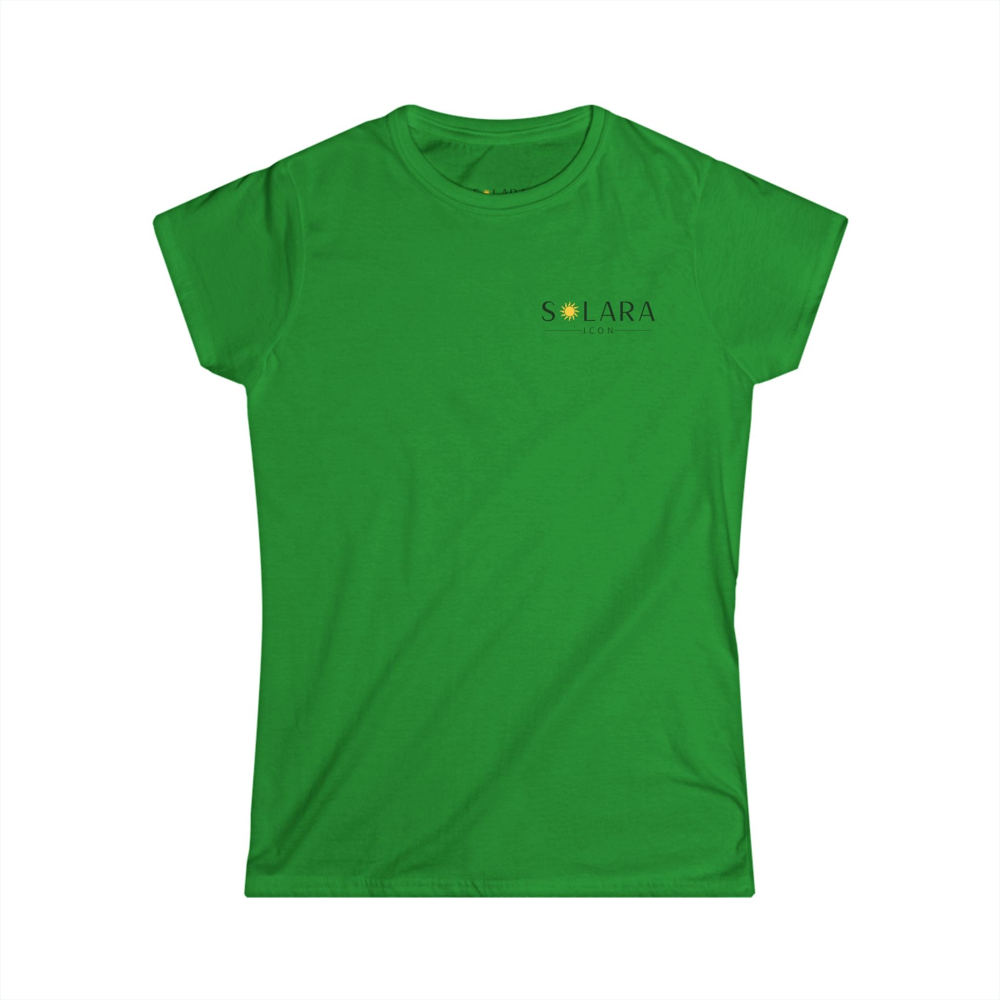 Solara Icon - Women's Softstyle Tee with Solar Design, Casual Wear