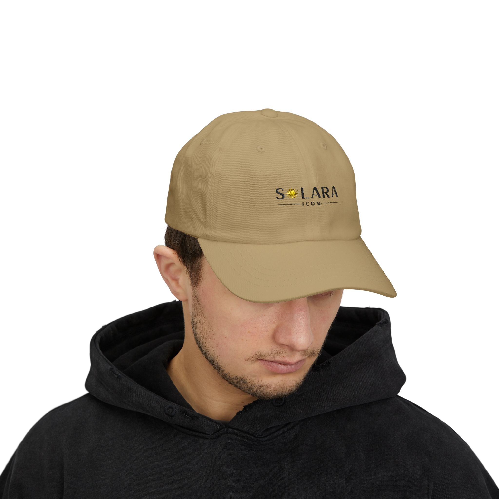 Classic Dad Cap | Sun-Embellished Hat for Casual Style, Gift for Dad, Summer Accessory,