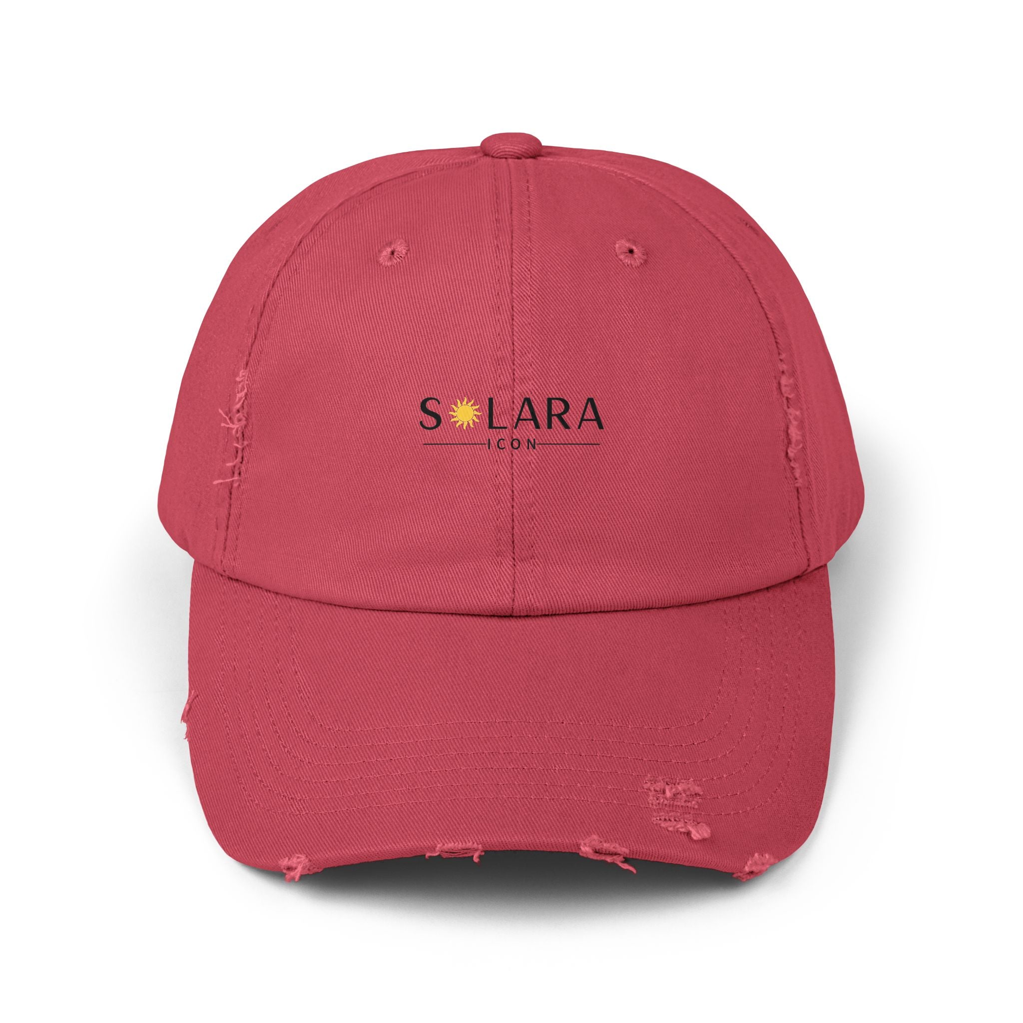 Solara Icon - Unisex Distressed Cap