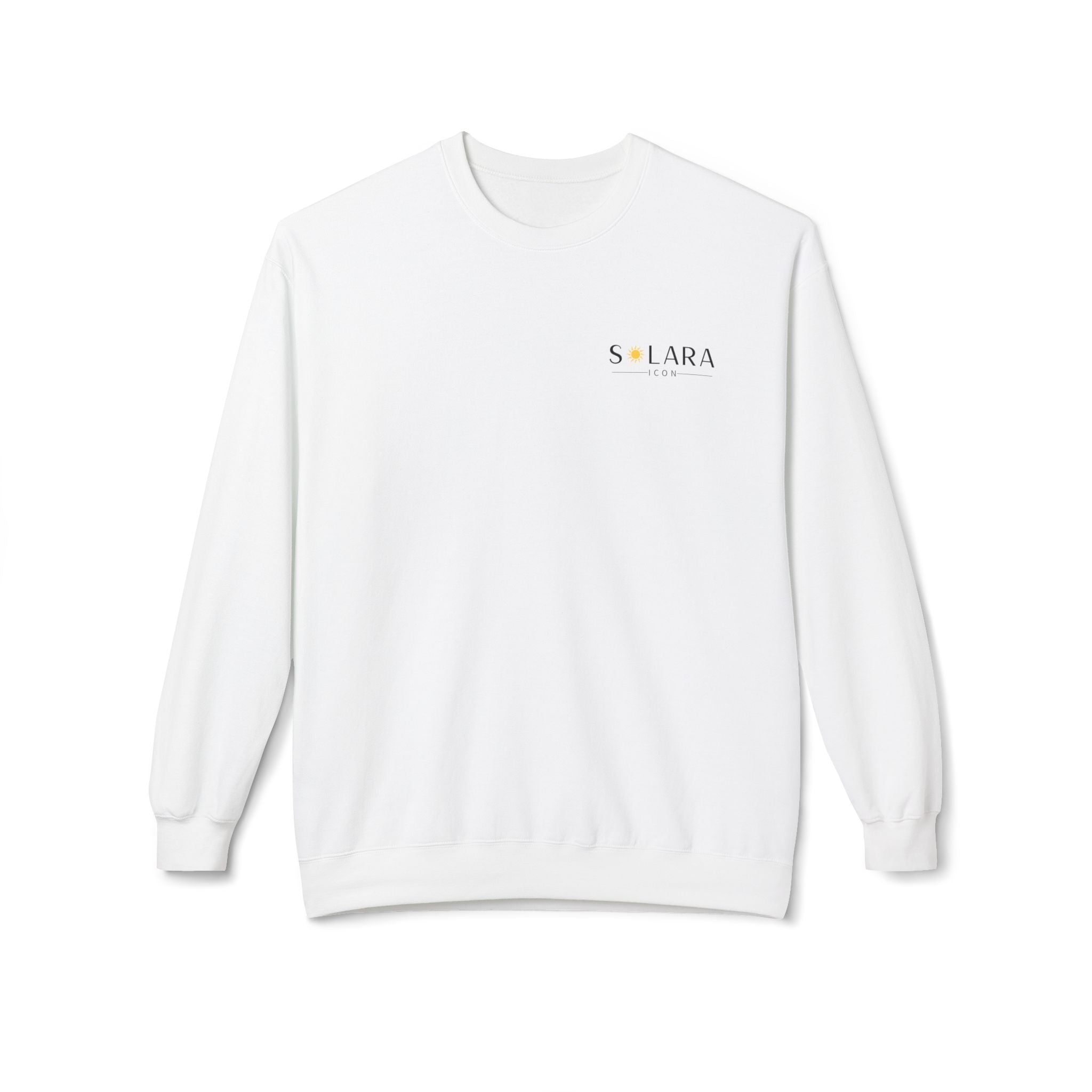 Solara Icon-Unisex Midweight Softstyle Fleece Crewneck Sweatshirt
