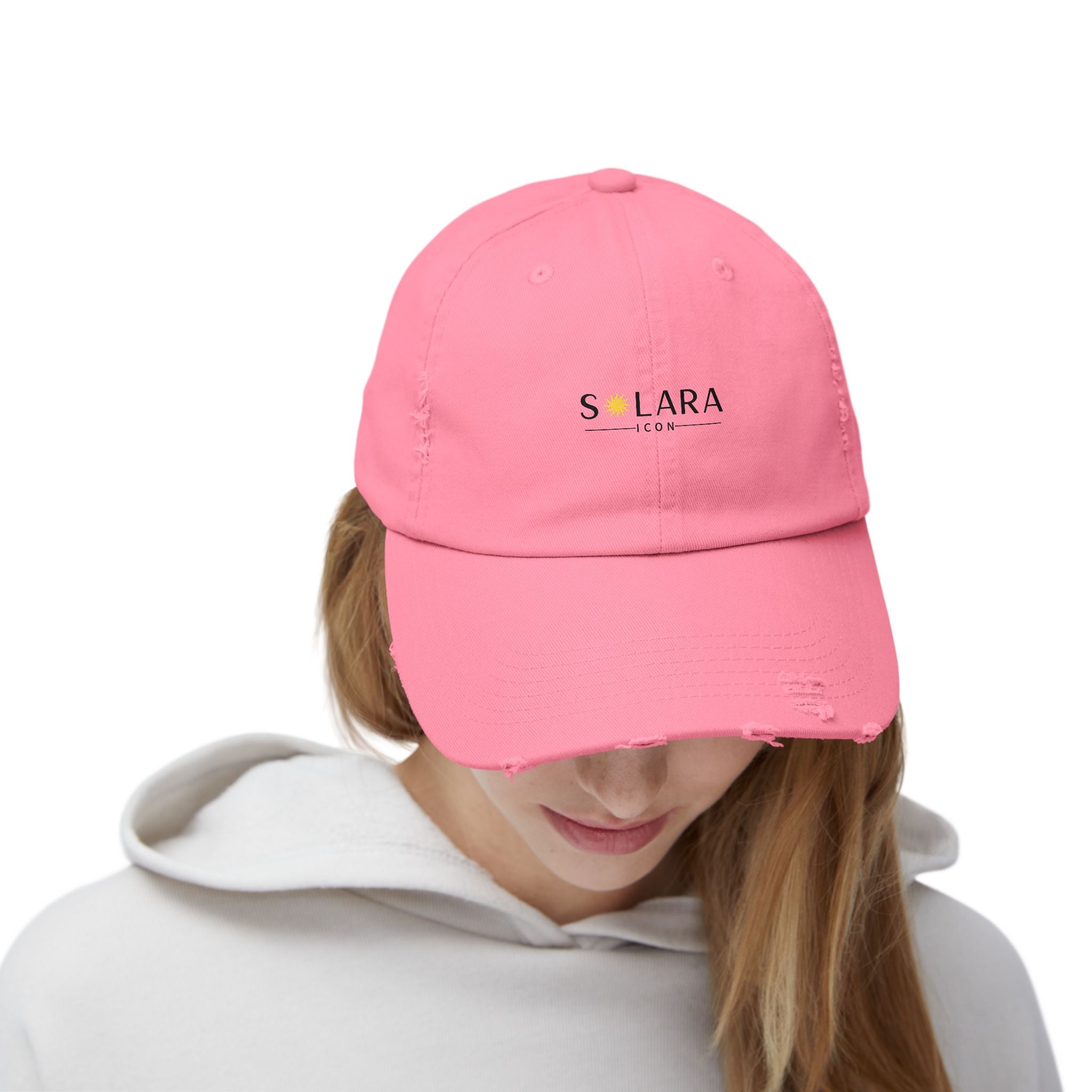 Solara Icon - Unisex Distressed Cap