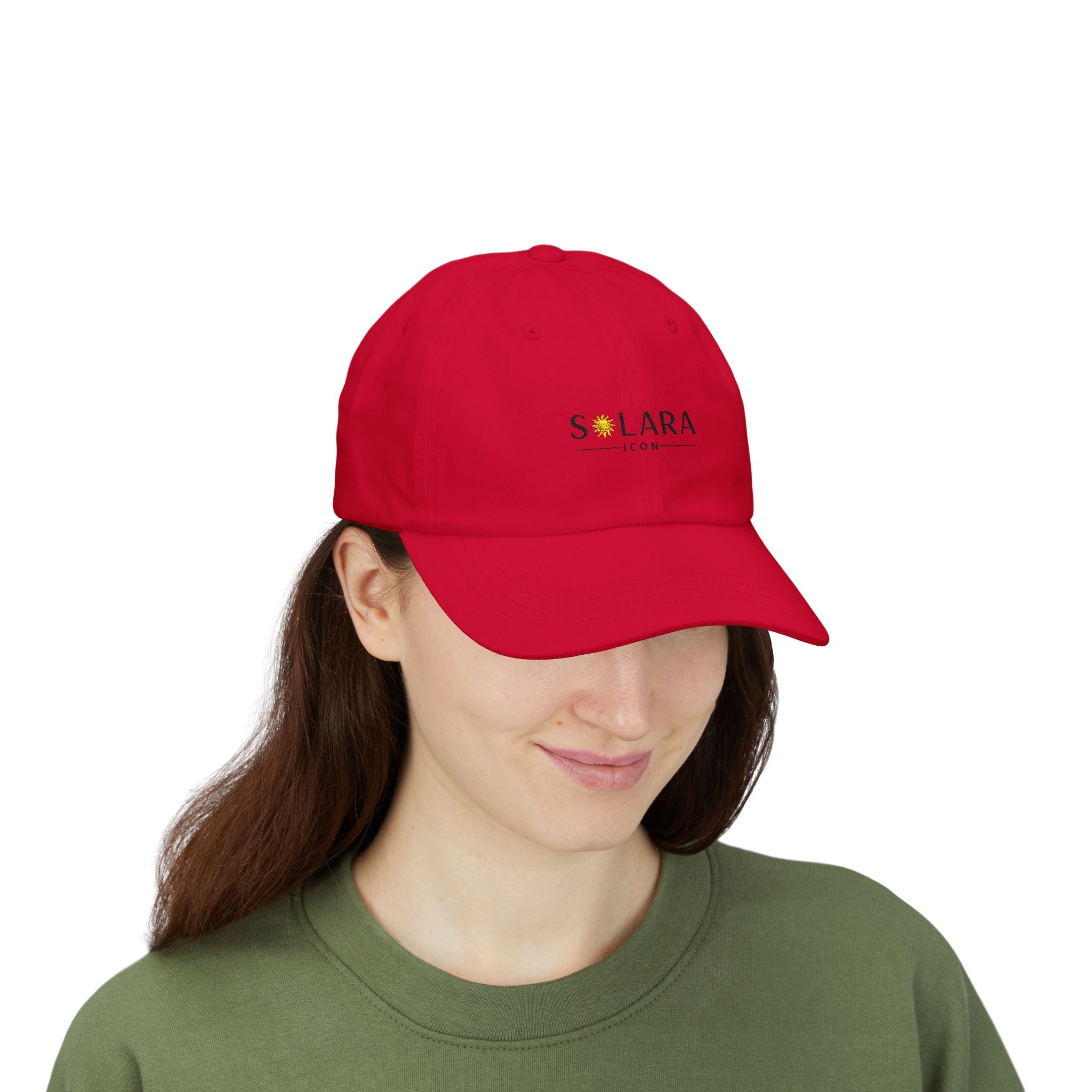 Classic Dad Cap | Sun-Embellished Hat for Casual Style, Gift for Dad, Summer Accessory,