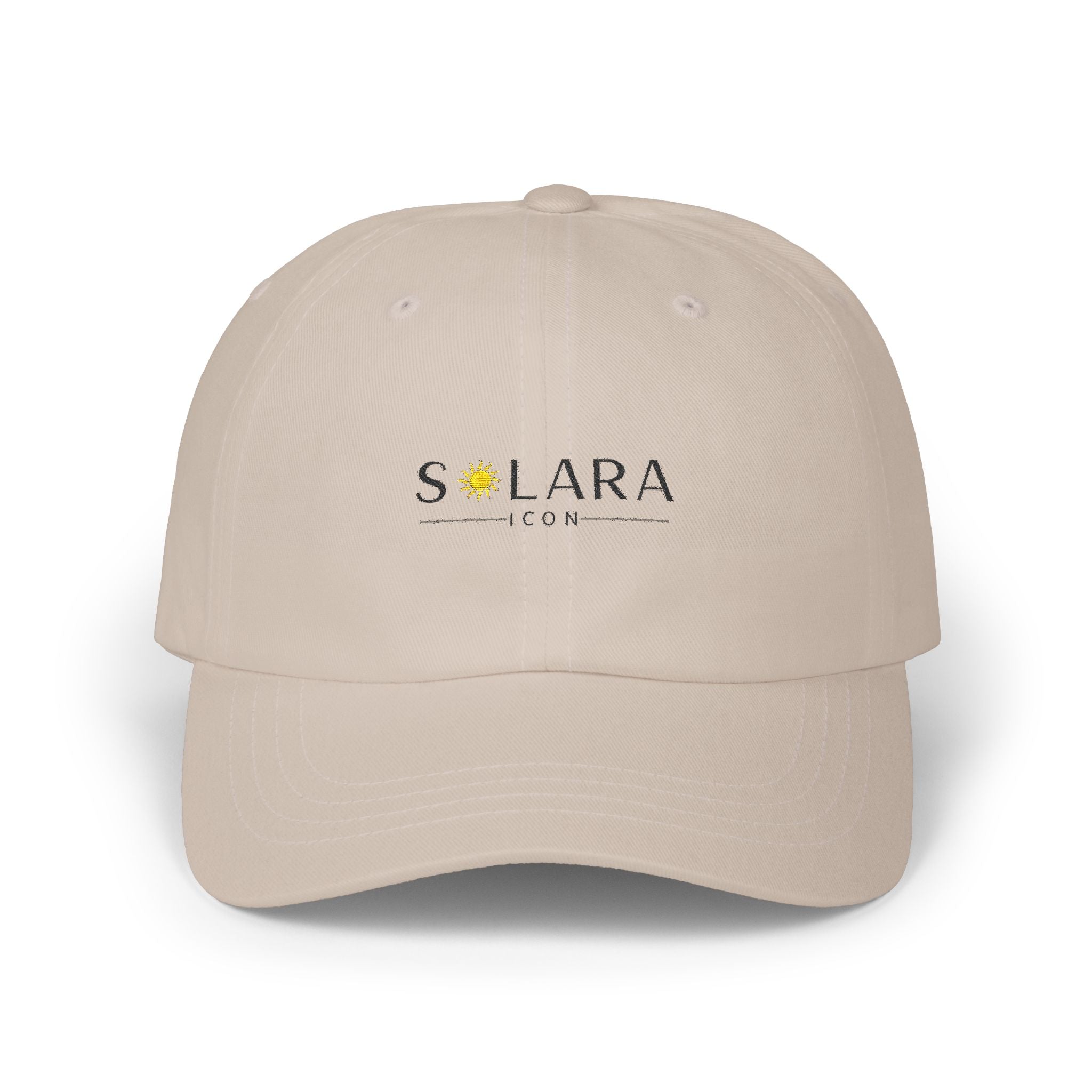 Classic Dad Cap | Sun-Embellished Hat for Casual Style, Gift for Dad, Summer Accessory,
