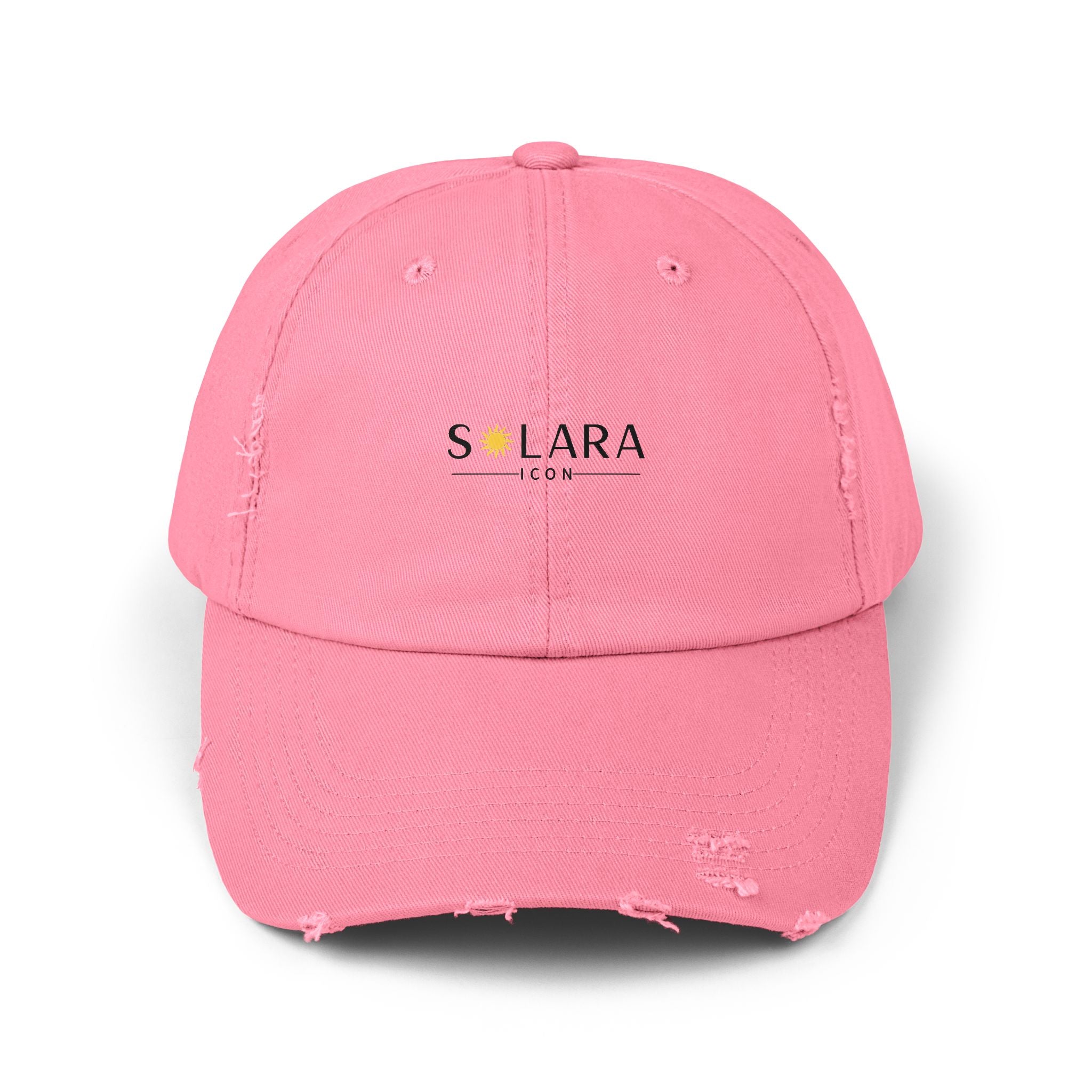 Solara Icon - Unisex Distressed Cap