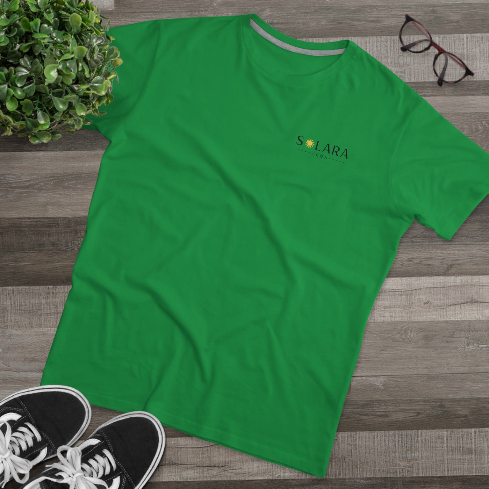 Solara Icon-Modern-Fit Graphic Tee for Men, Casual Wear, Trendy T-Shirt for Everyday Use, Gift for Him, Summer Fashion,