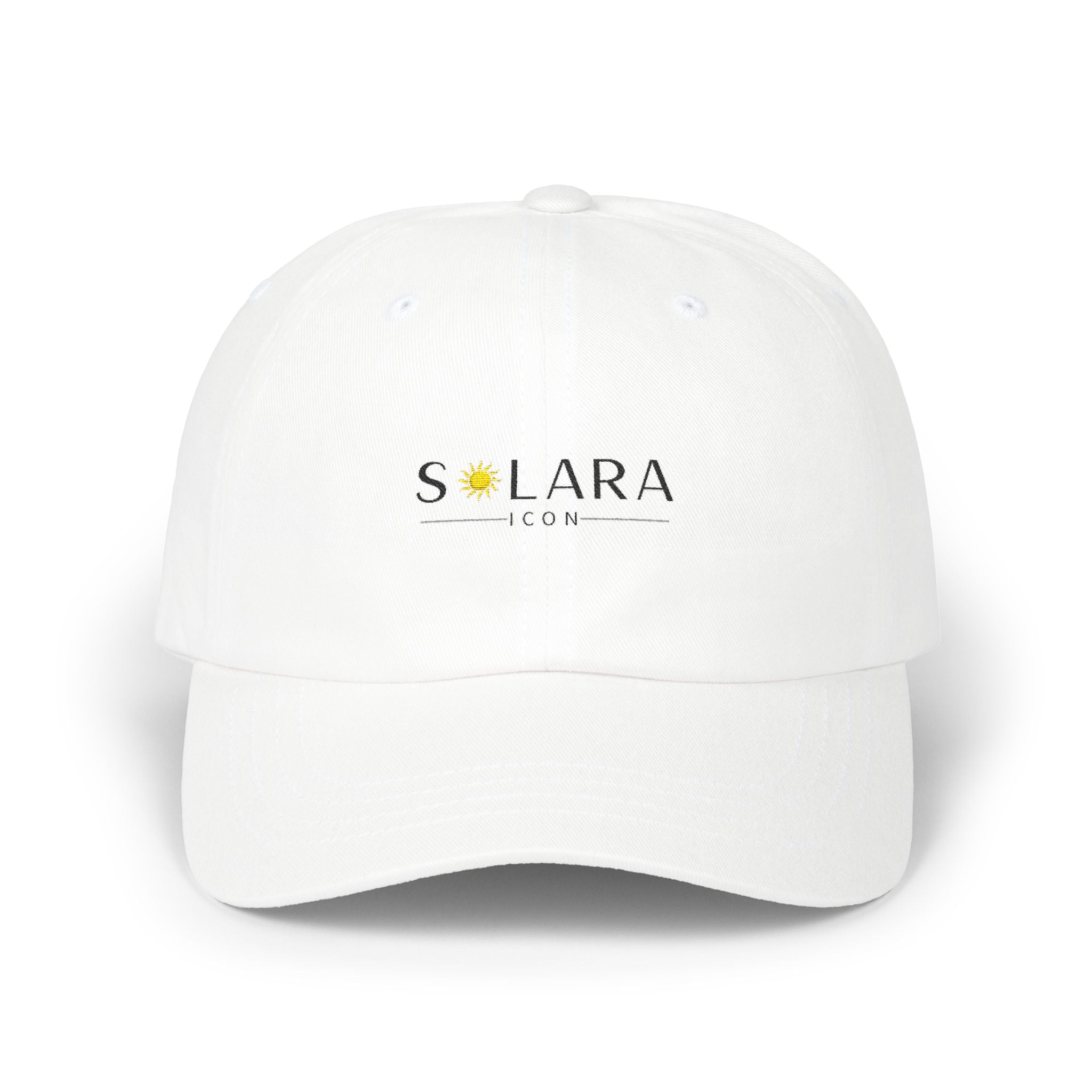 Classic Dad Cap | Sun-Embellished Hat for Casual Style, Gift for Dad, Summer Accessory,