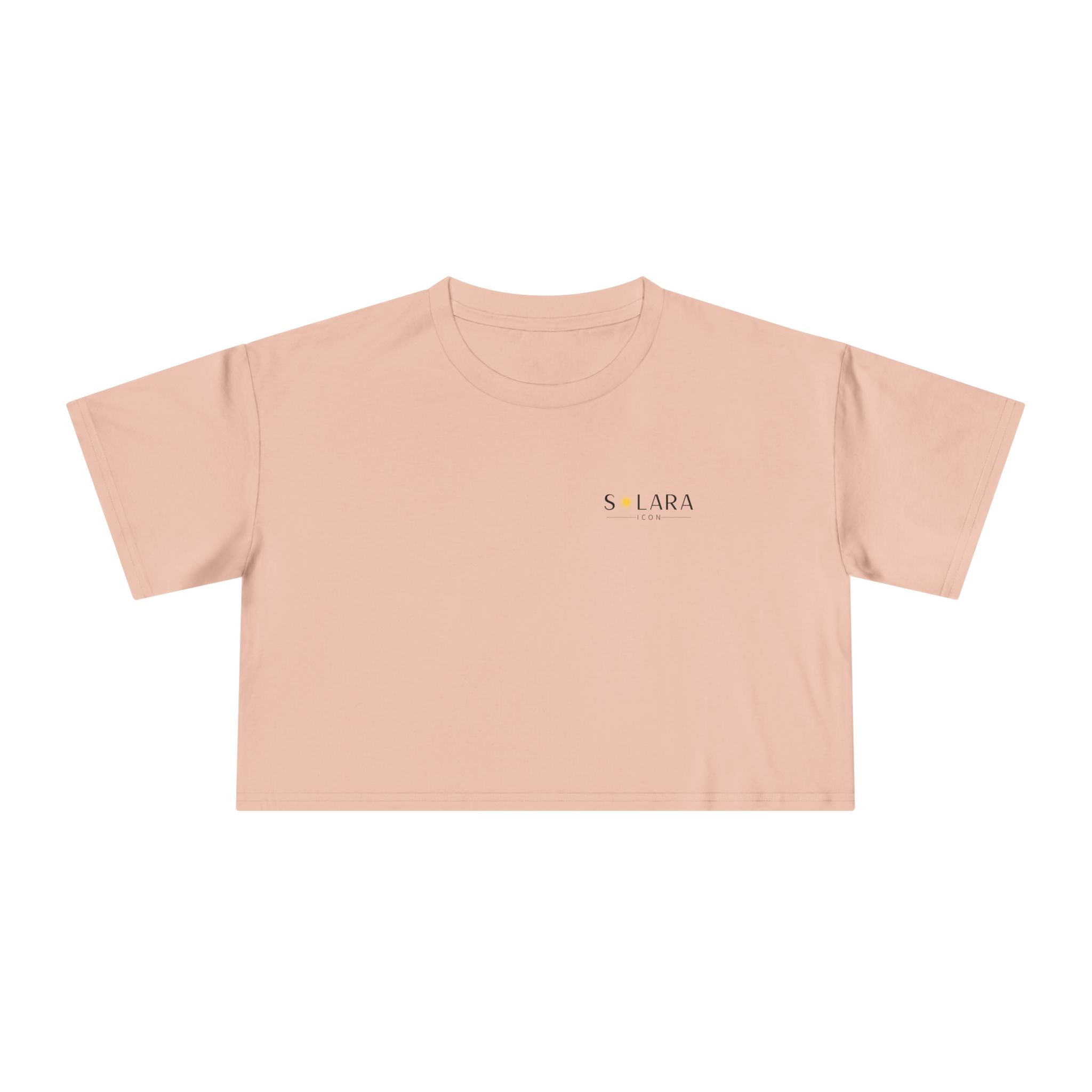 Solara Icon - Sunny Vibes Women's Crop Tee