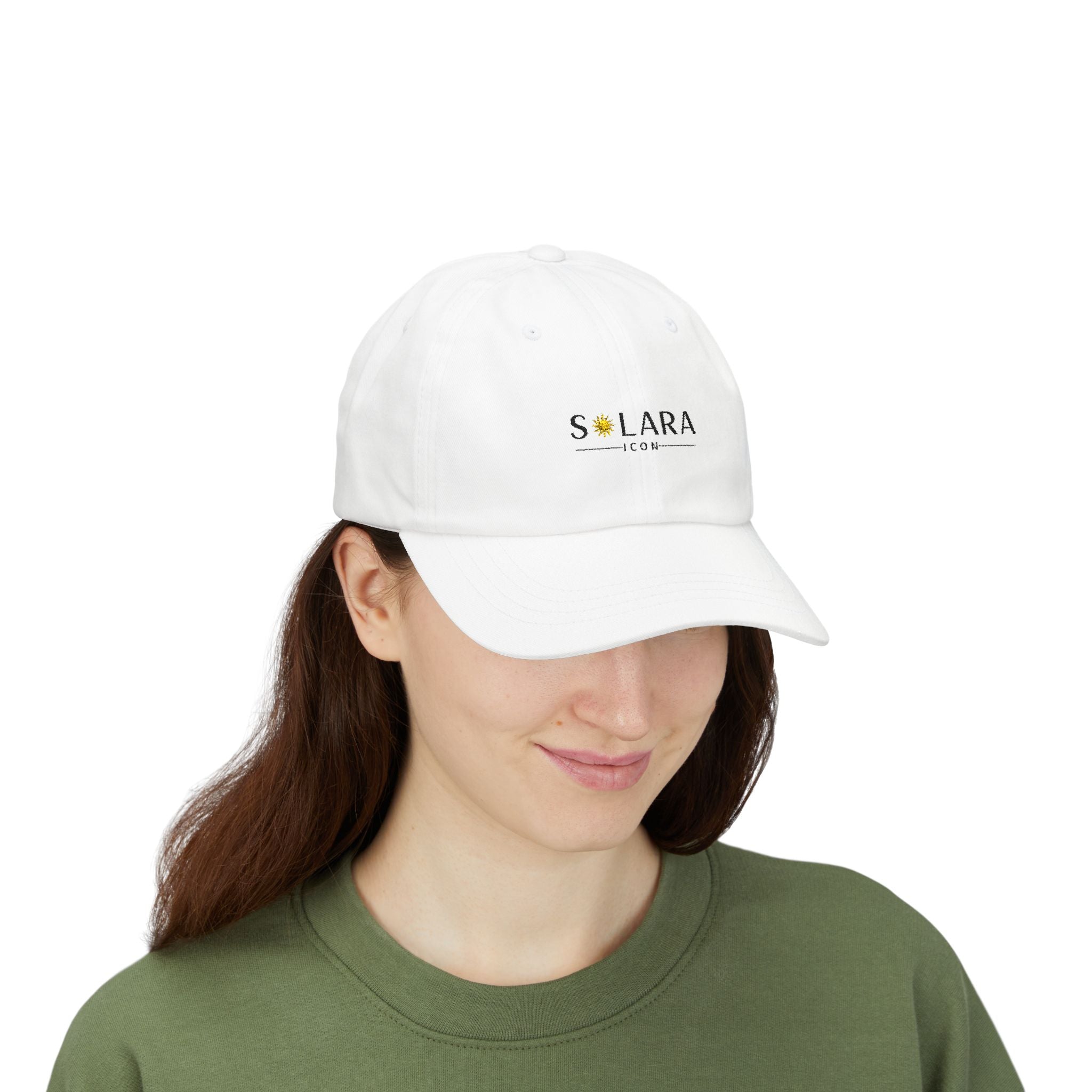 Classic Dad Cap | Sun-Embellished Hat for Casual Style, Gift for Dad, Summer Accessory,
