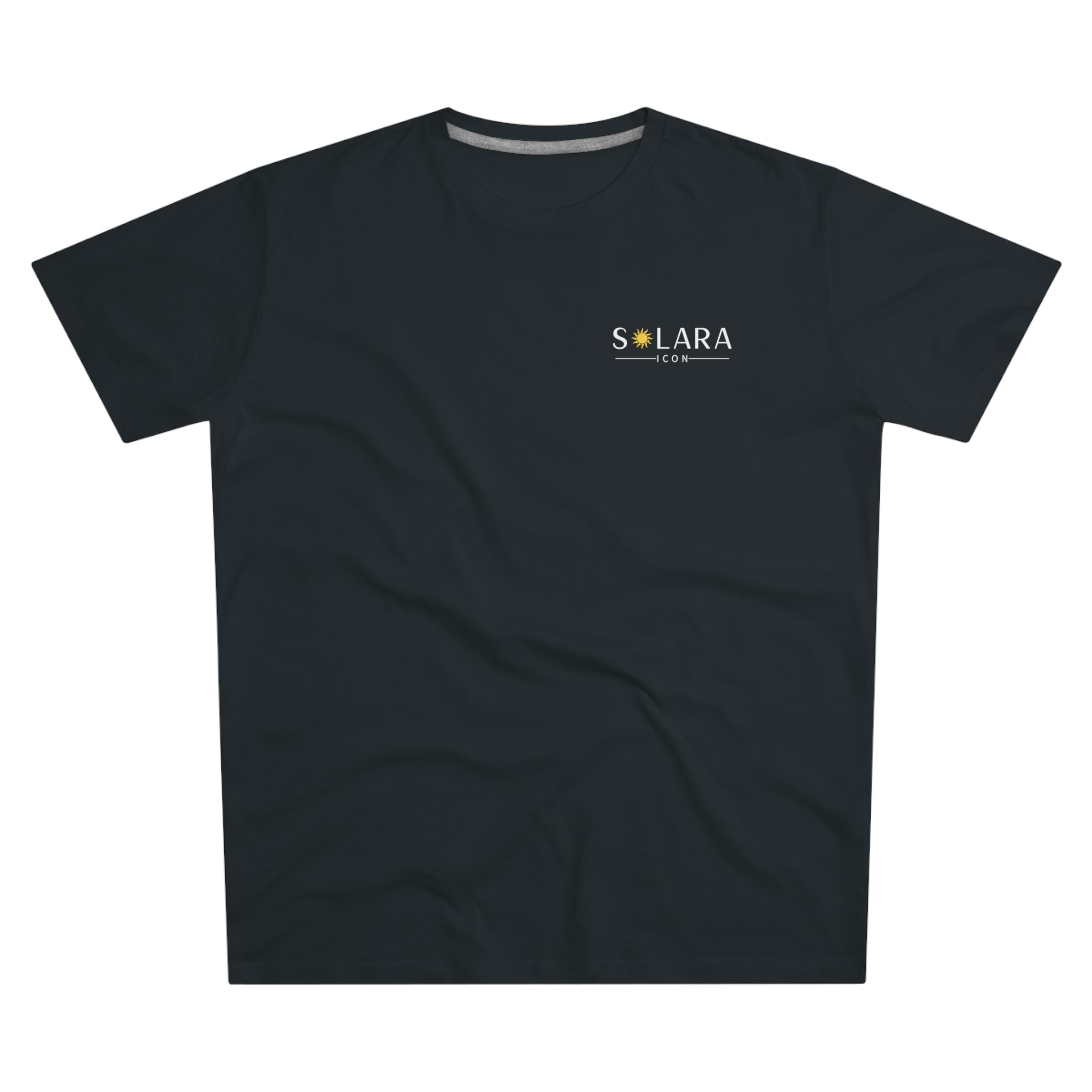 Solara Icon-Stylish Men's Modern-fit Tee, Casual Fashion Top, Gift for Him, Summer Wardrobe Essential