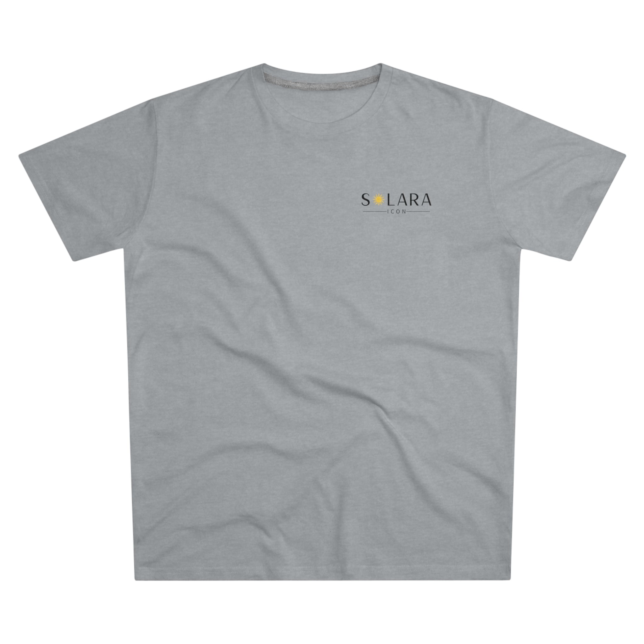 Solara Icon-Modern-Fit Graphic Tee for Men, Casual Wear, Trendy T-Shirt for Everyday Use, Gift for Him, Summer Fashion,