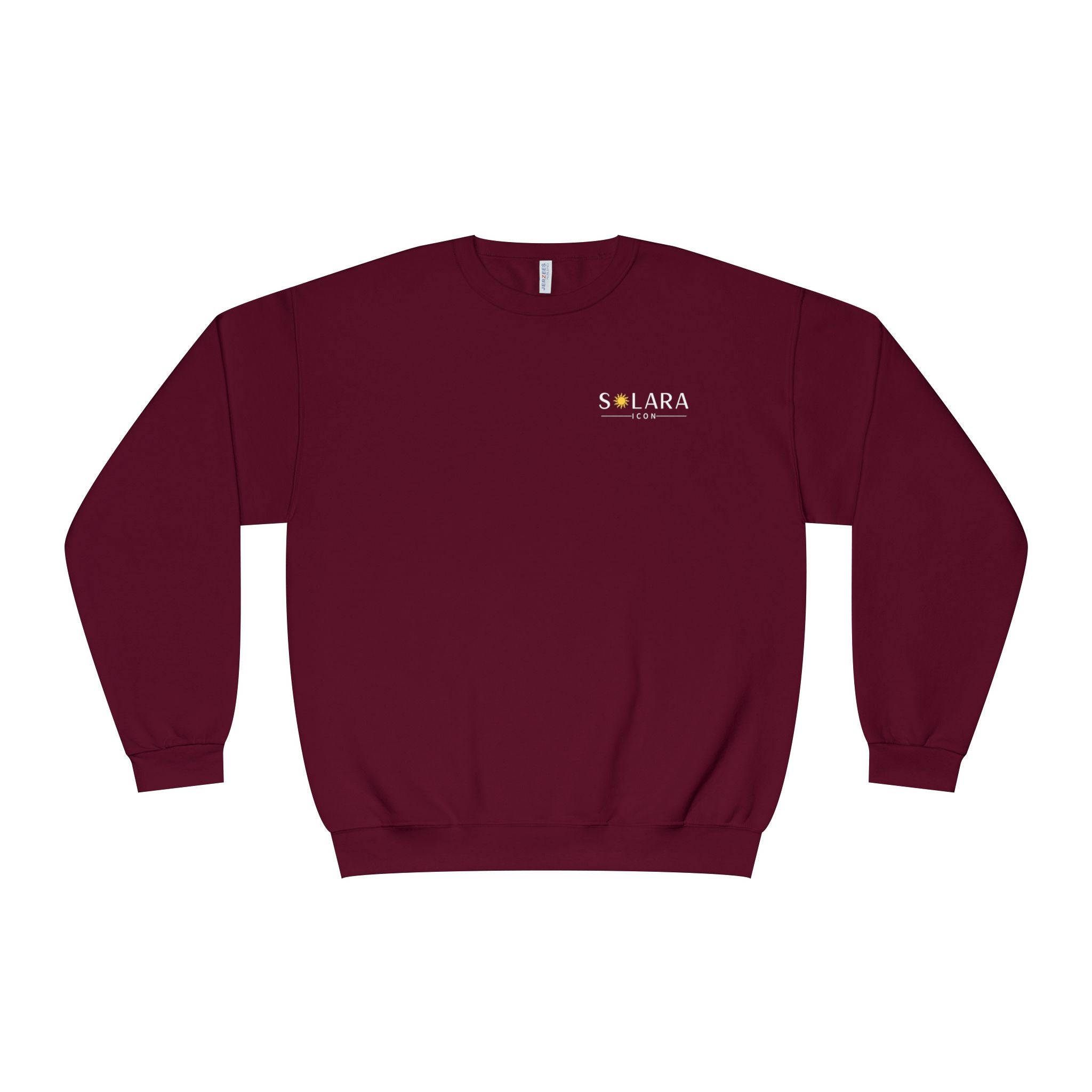 Solara Icon-Cozy Classic Crewneck Sweatshirt, Unisex Sweatshirt, Casual Pullover,  Cozy Gift