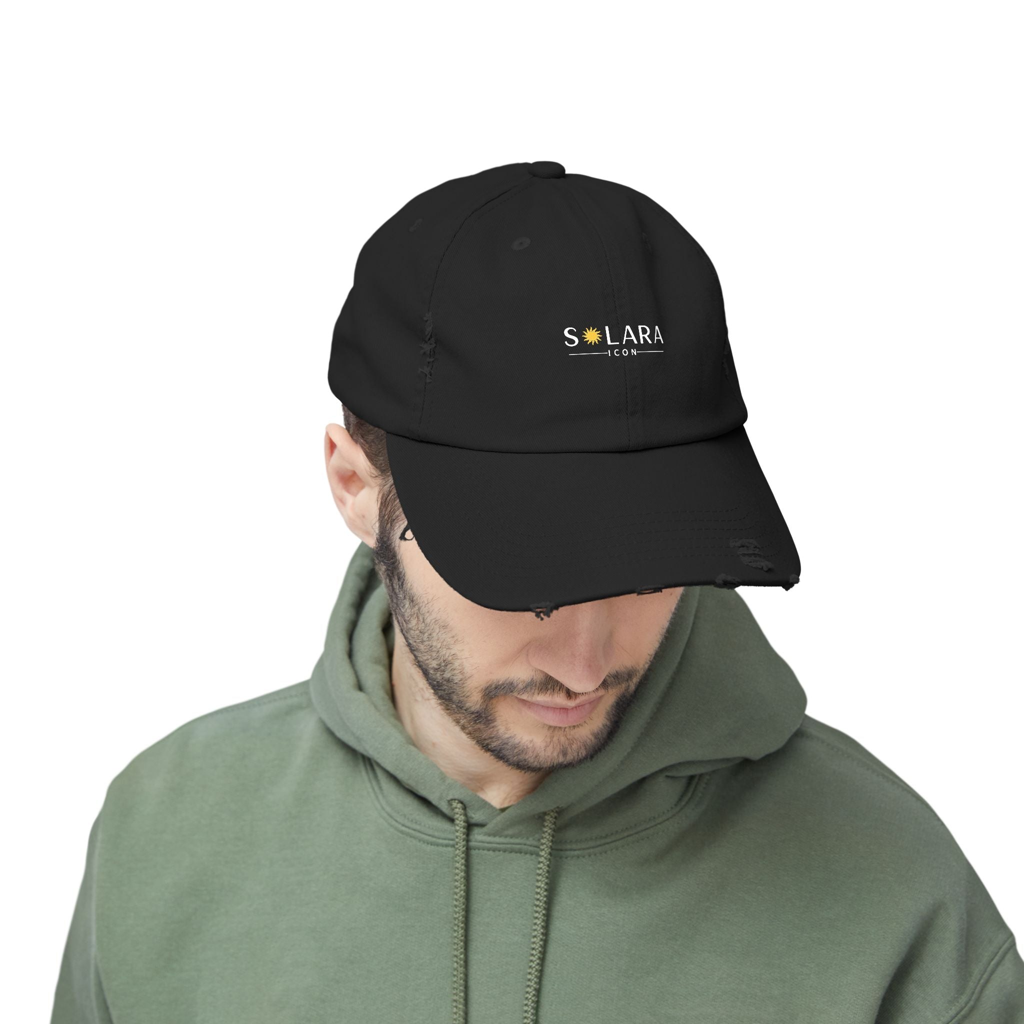 Solara Icon - Unisex Distressed Cap