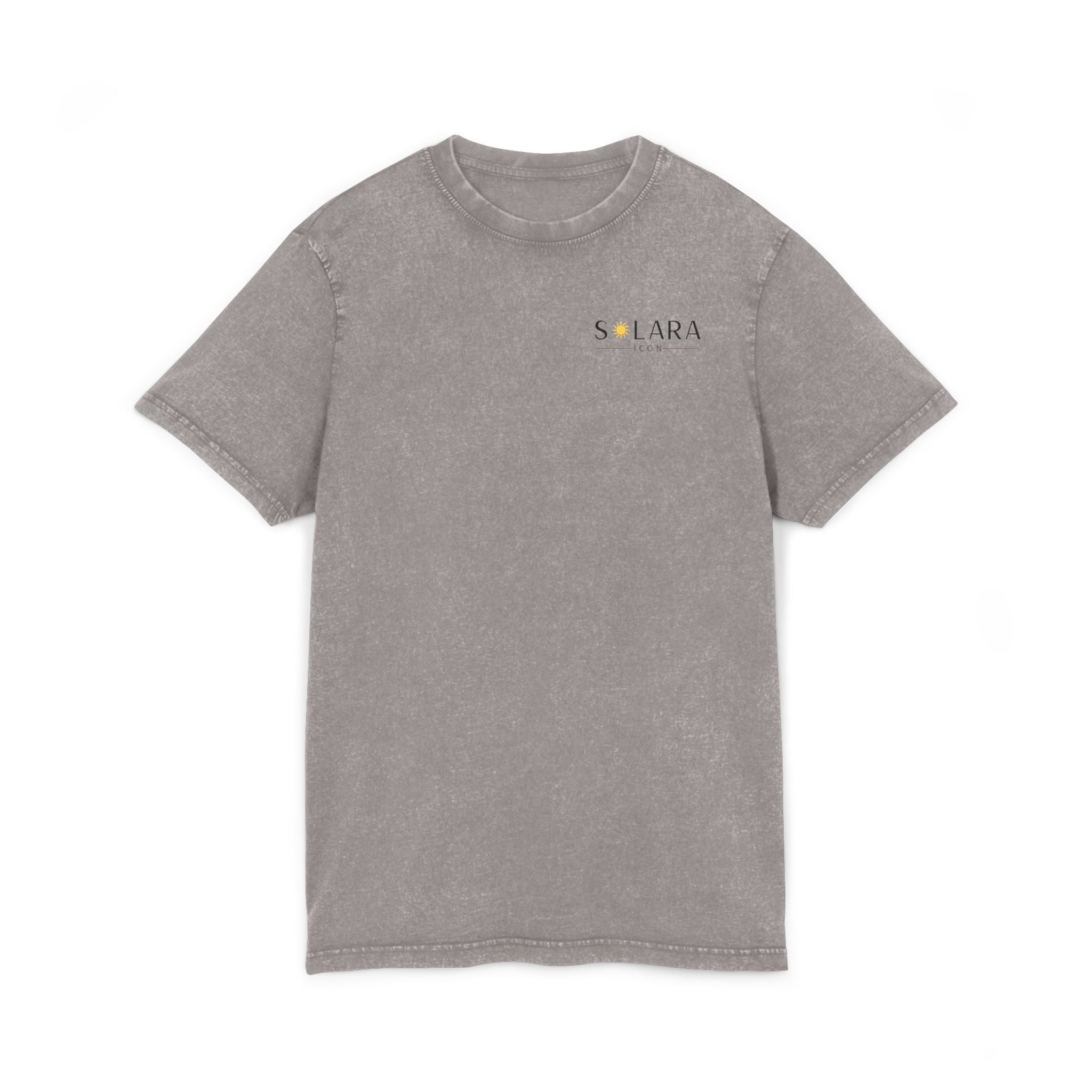Solara Icon-Acid Washed Round Neck Tee