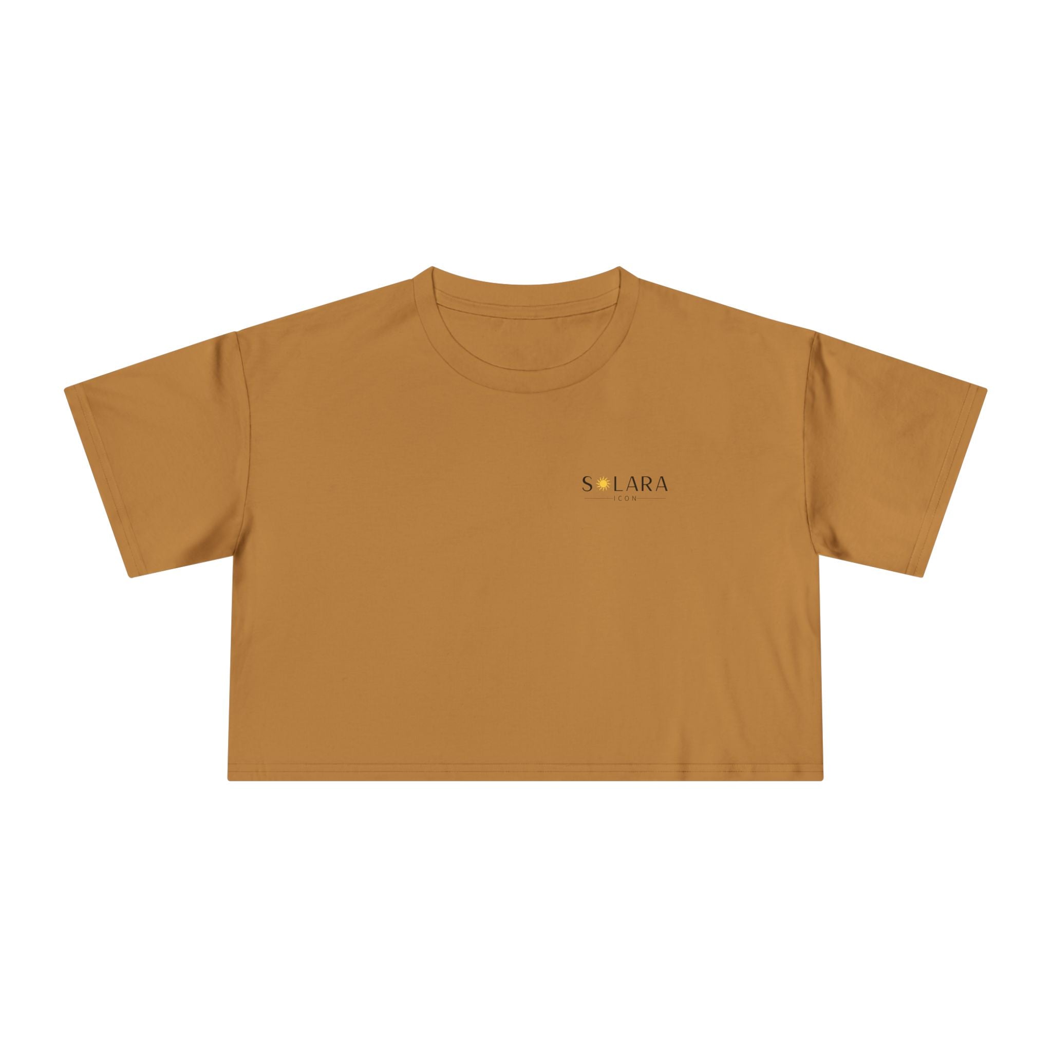 Solara Icon - Sunny Vibes Women's Crop Tee