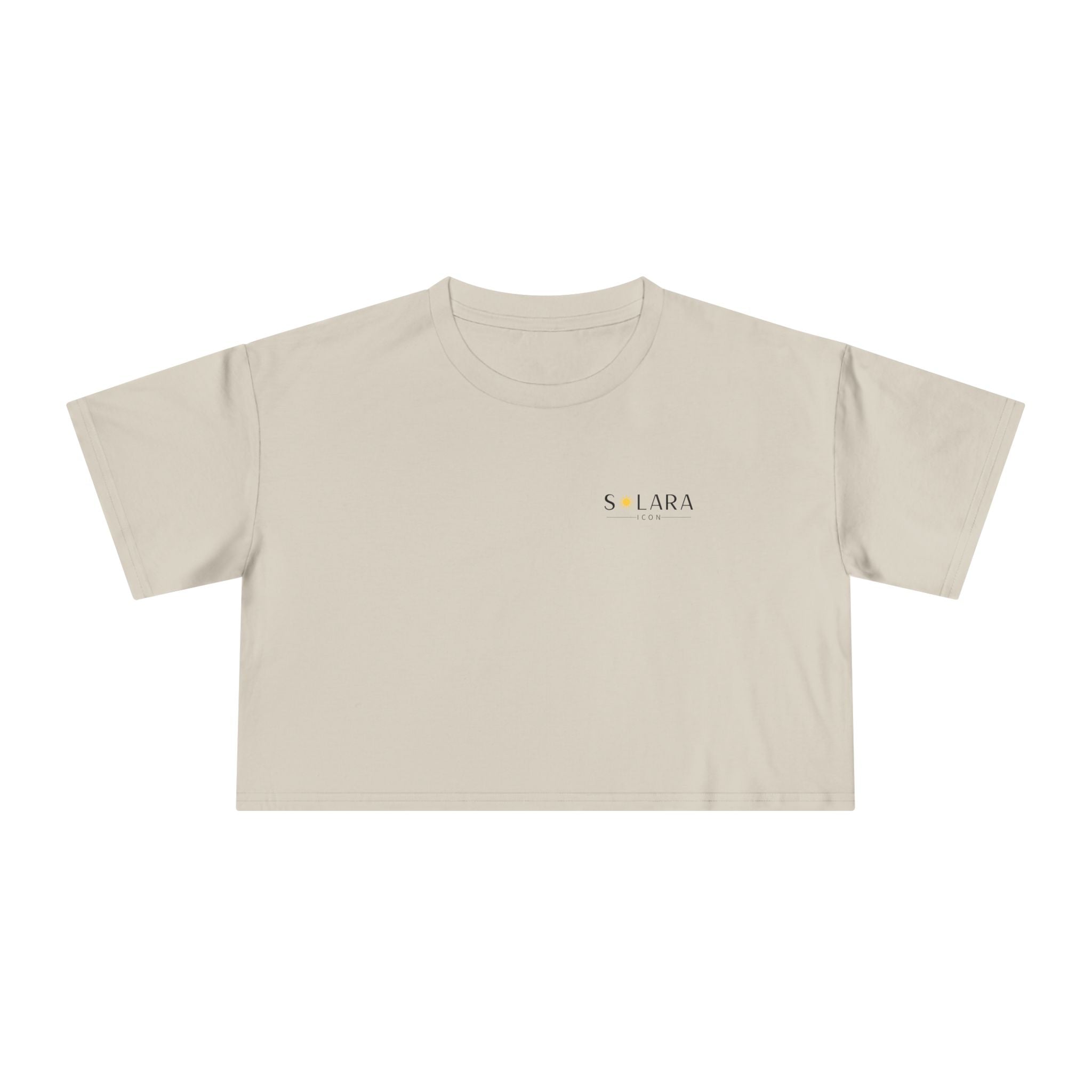 Solara Icon - Sunny Vibes Women's Crop Tee