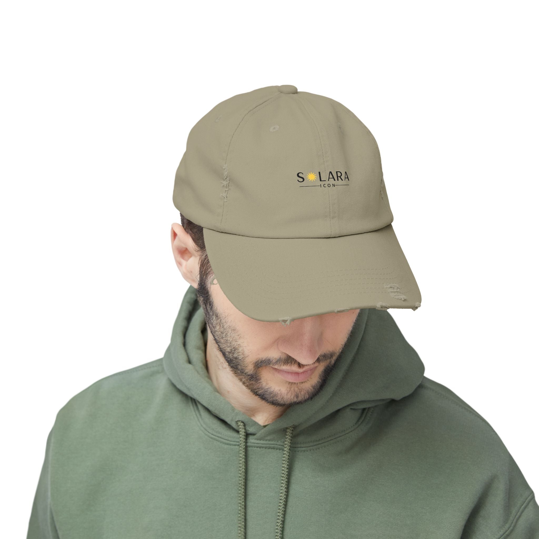 Solara Icon - Unisex Distressed Cap