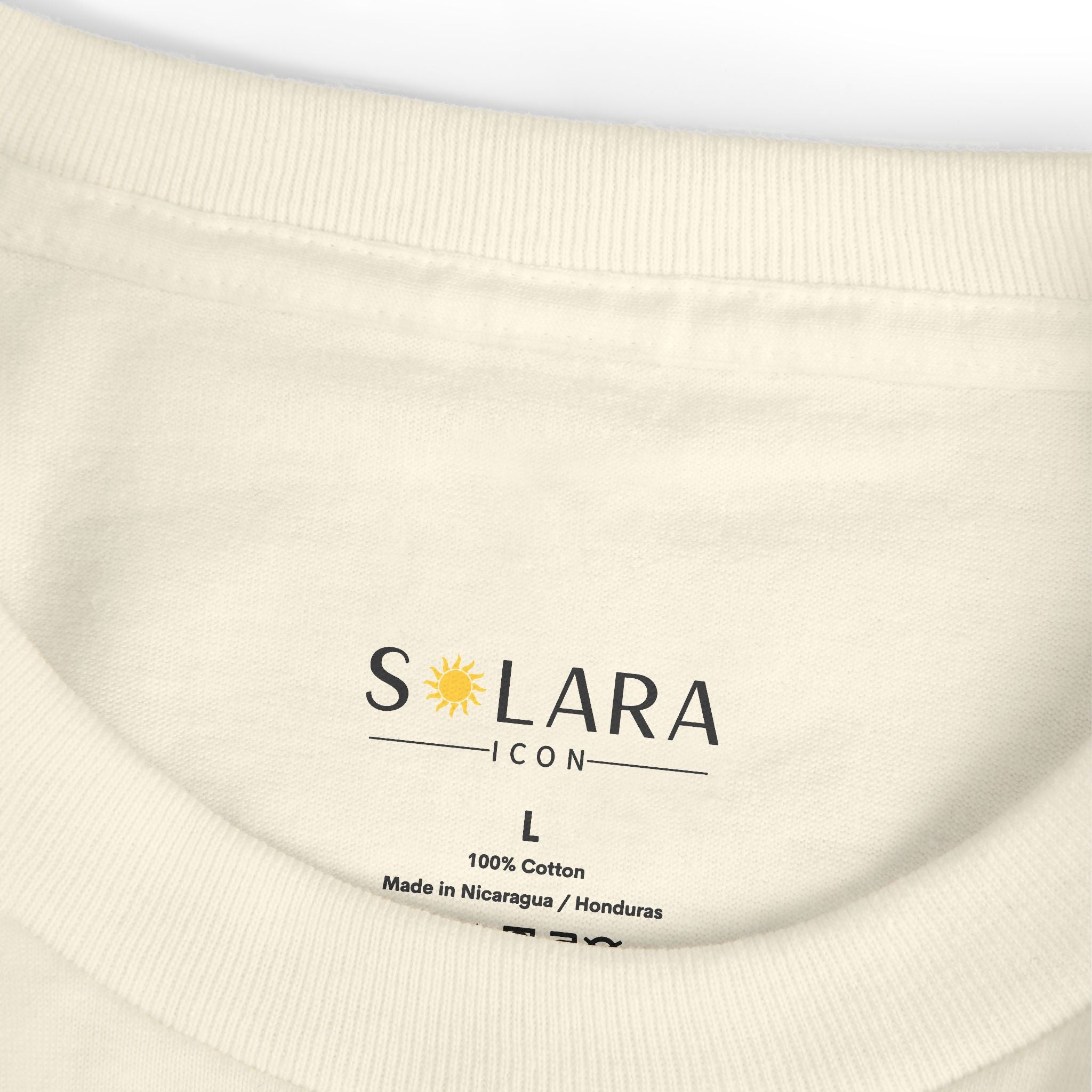 Solara Icon-Unisex Heavyweight Tee, Relaxed Cotton T-Shirt for Everyday Comfort, Gift for Her, Gift for Him,