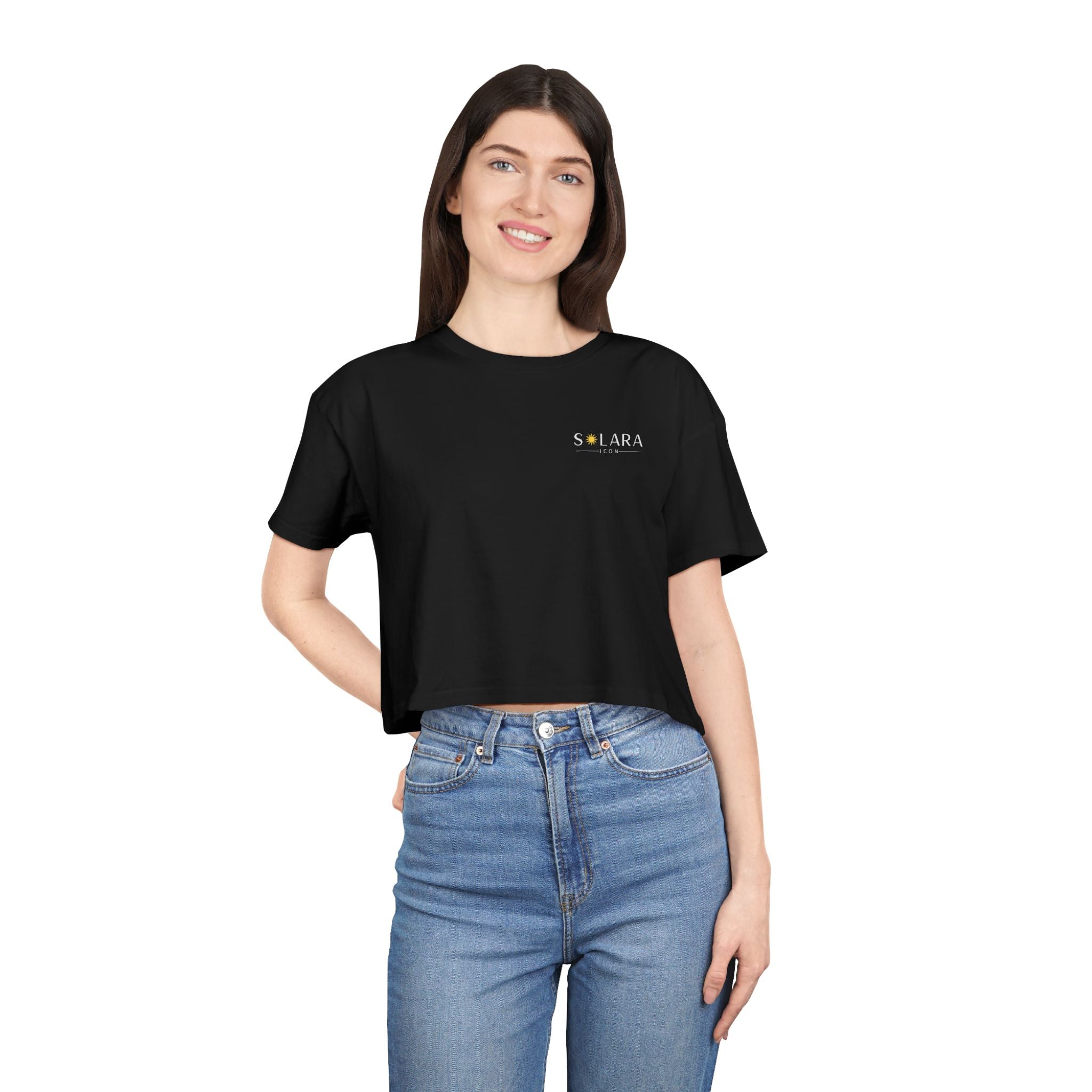 Solara Icon - Women's Crop Tee