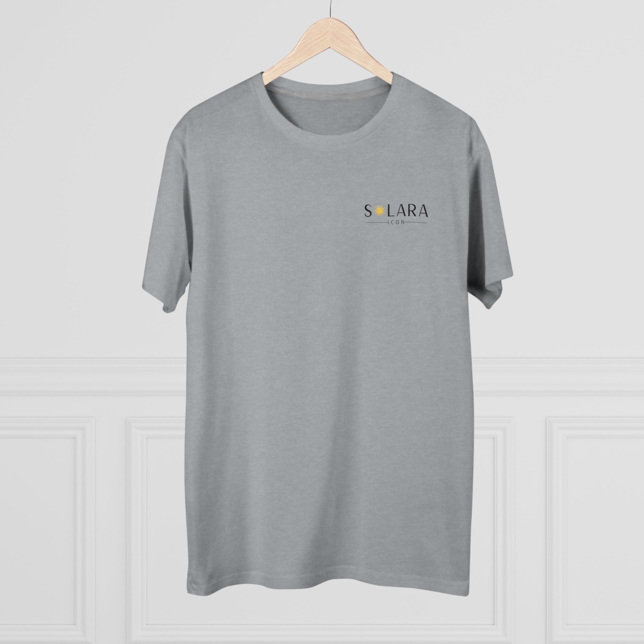 Solara Icon-Modern-Fit Graphic Tee for Men, Casual Wear, Trendy T-Shirt for Everyday Use, Gift for Him, Summer Fashion,