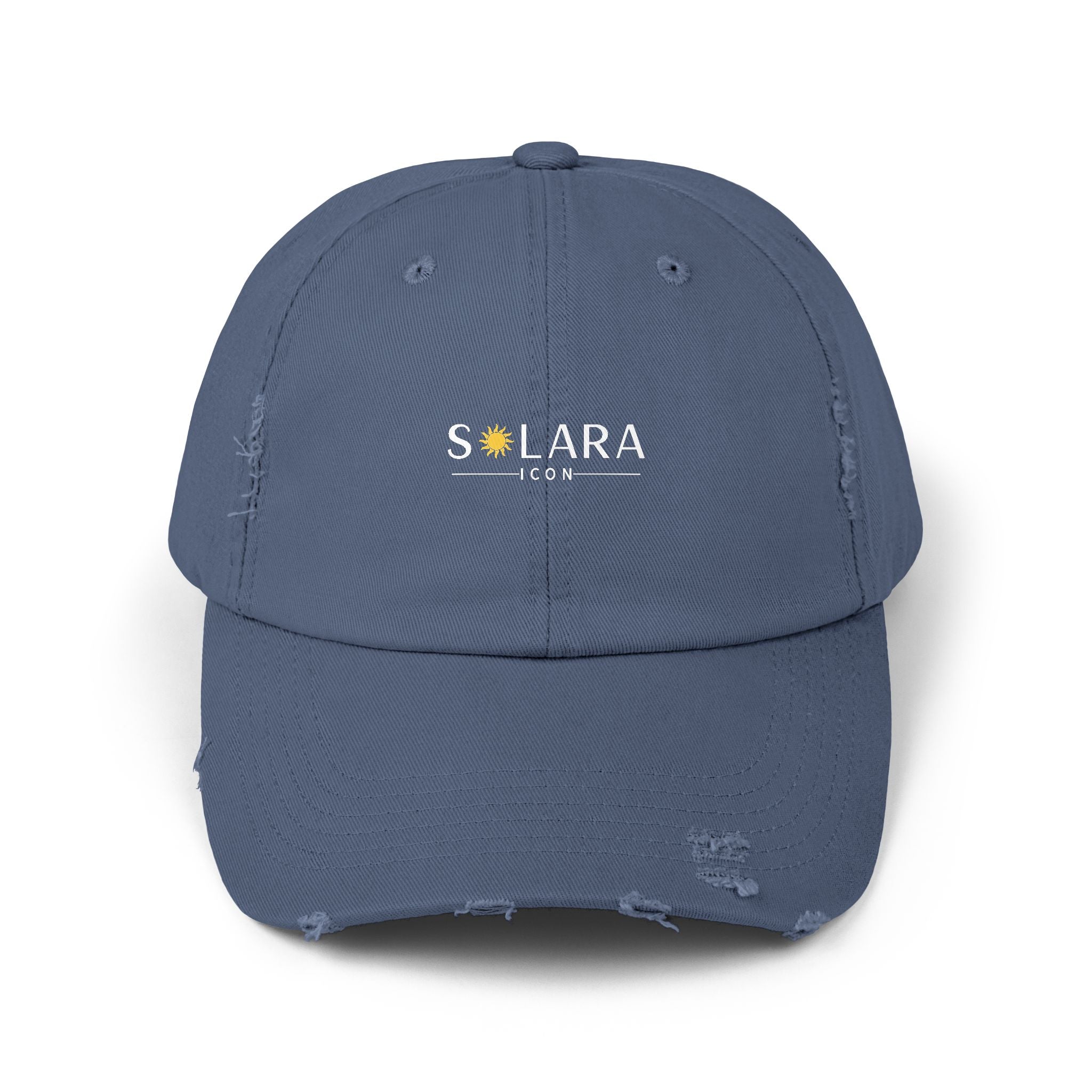 Solara Icon - Unisex Distressed Cap