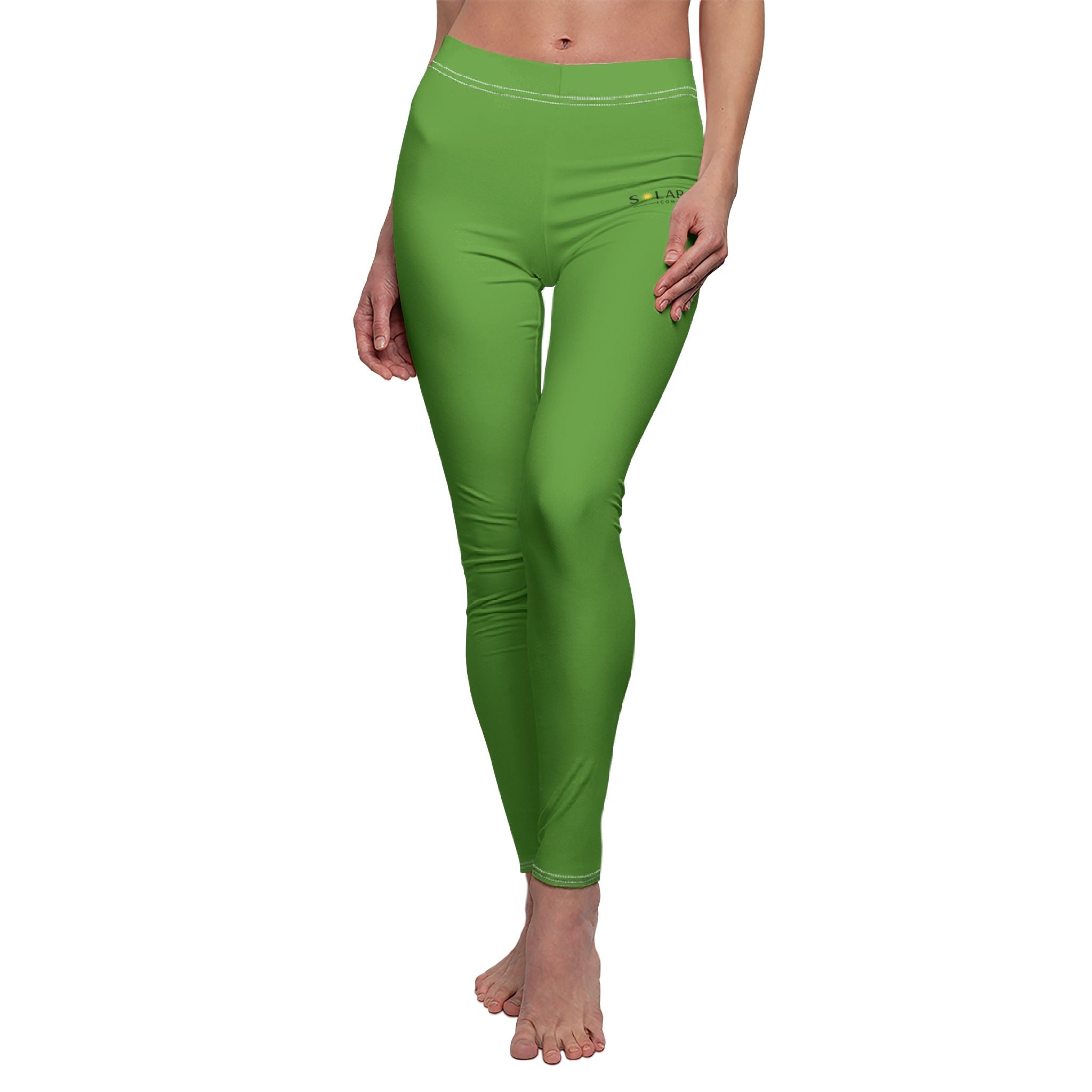 Solara Icon-Women's Mid-rise Casual Leggings (AOP)