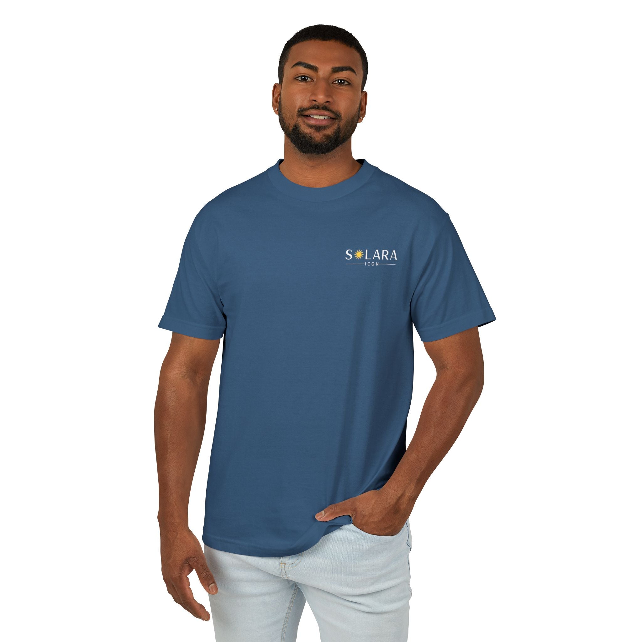 Solara Icon-Unisex Garment-Dyed Heavyweight Cotton Tee