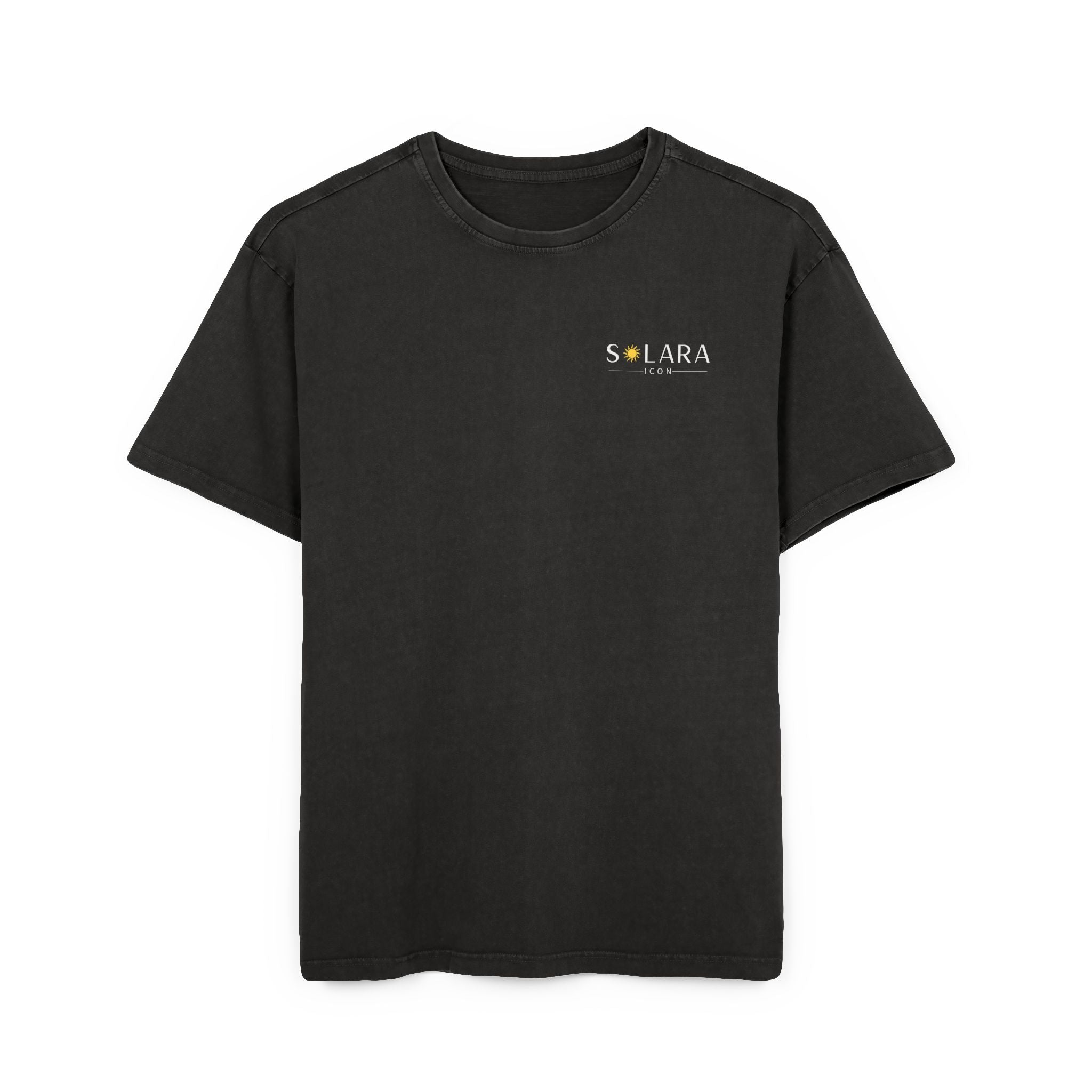 Solara Icon-Men's Acid Washed Heavy Oversize Tee