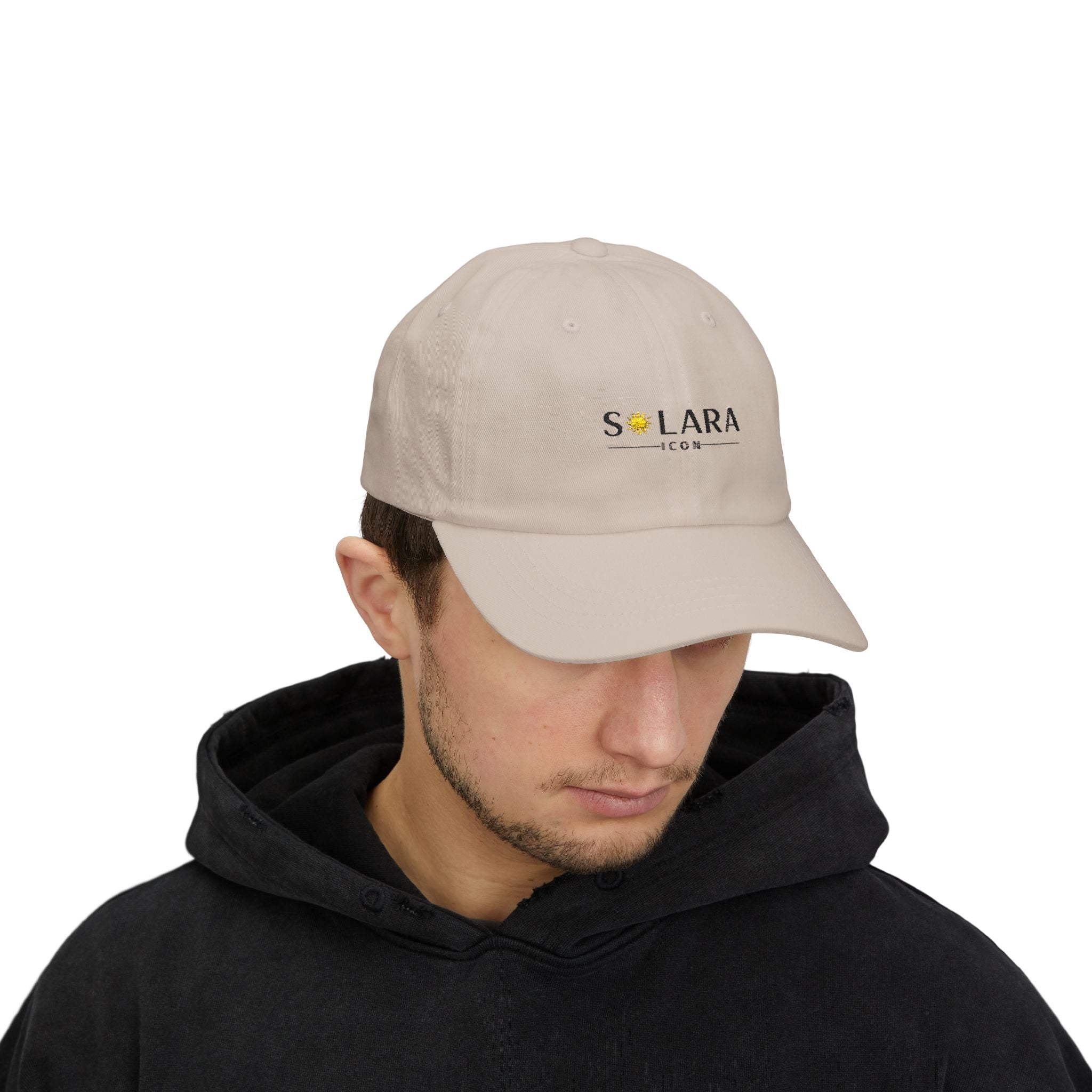 Classic Dad Cap | Sun-Embellished Hat for Casual Style, Gift for Dad, Summer Accessory,