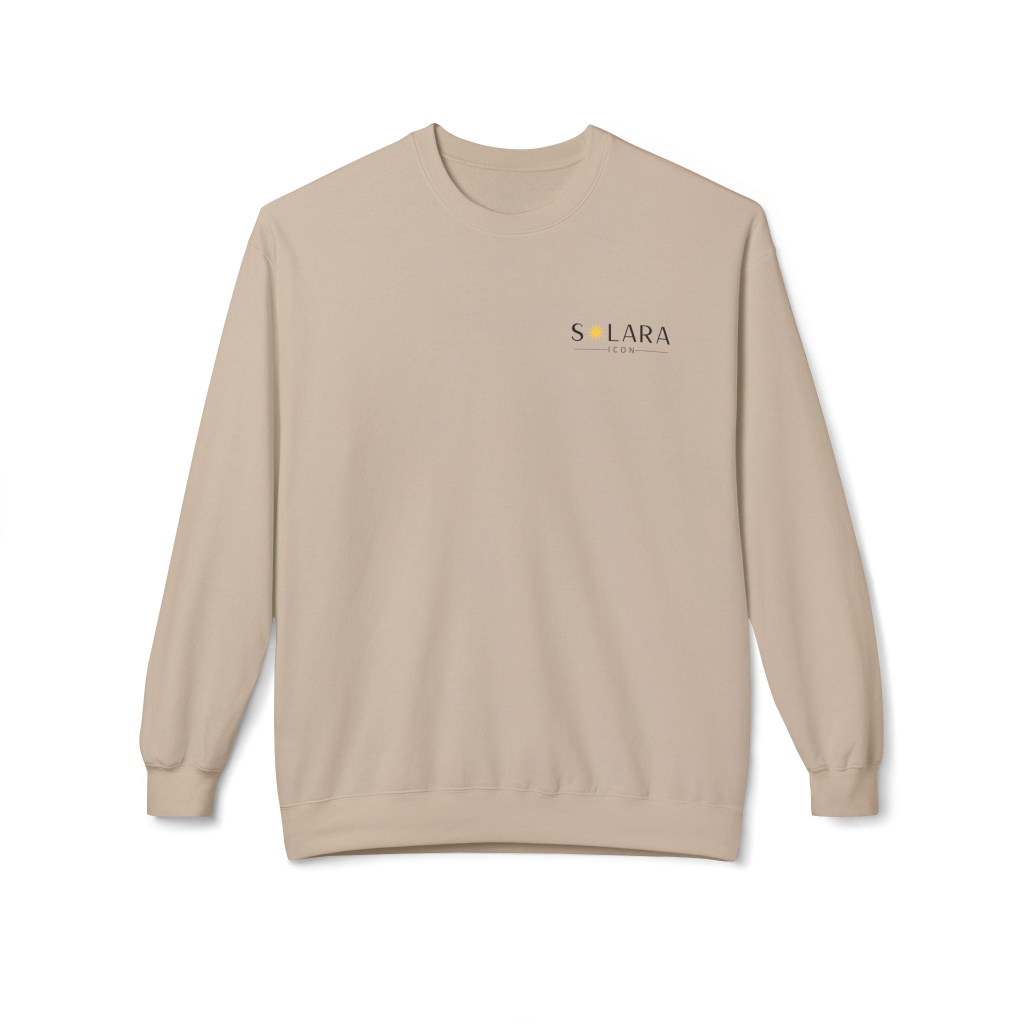 Solara Icon-Unisex Midweight Softstyle Fleece Crewneck Sweatshirt