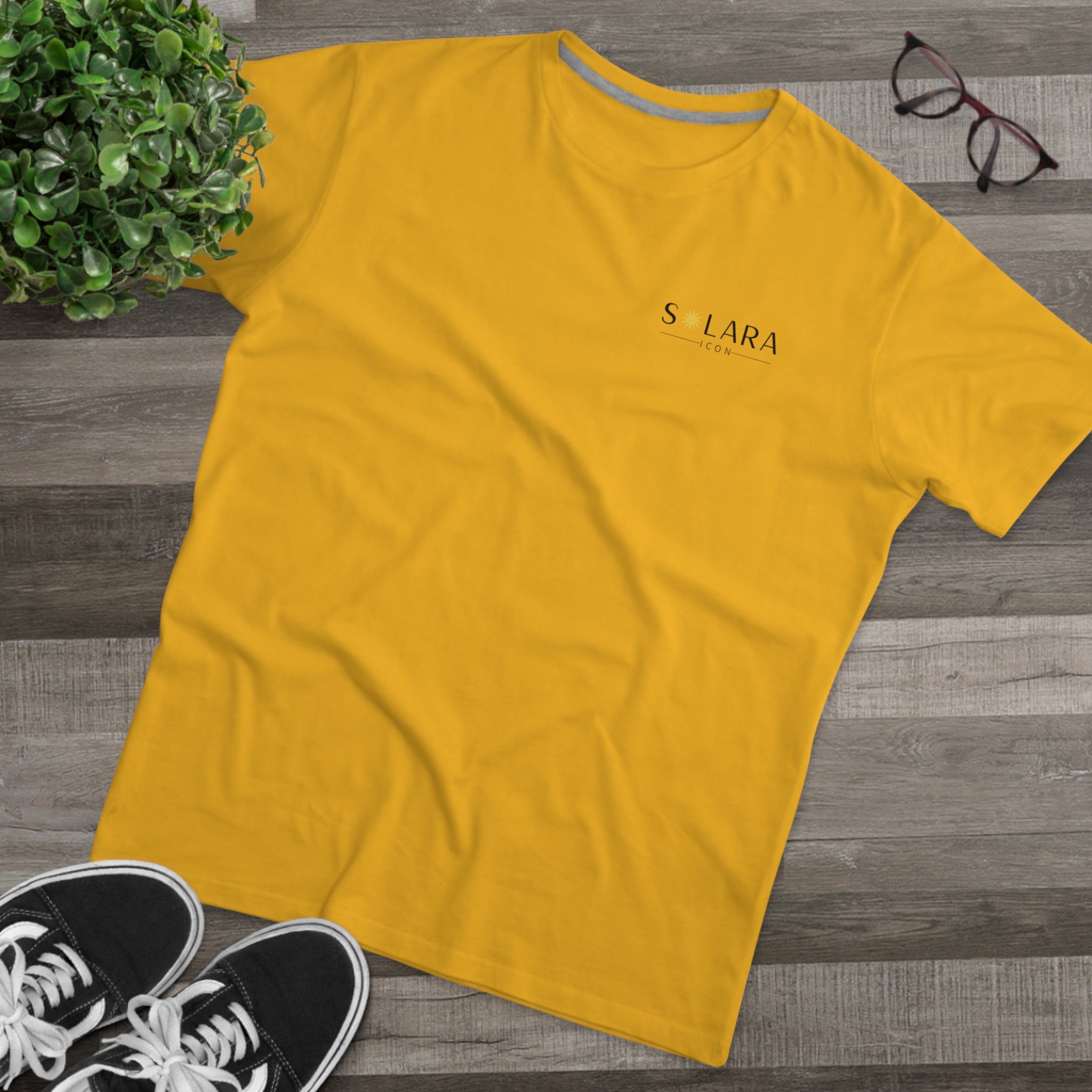 Solara Icon-Modern-Fit Graphic Tee for Men, Casual Wear, Trendy T-Shirt for Everyday Use, Gift for Him, Summer Fashion,
