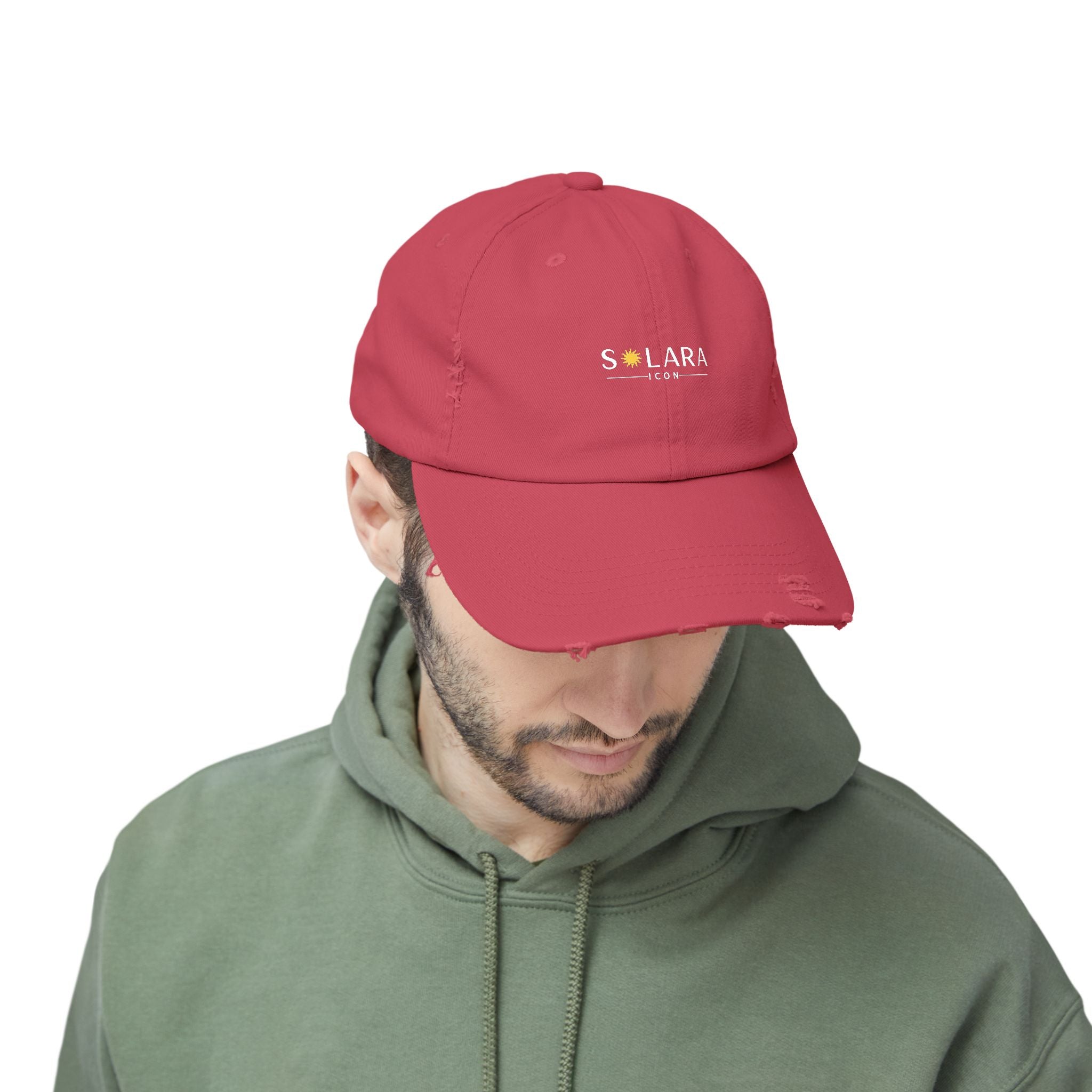 Solara Icon - Unisex Distressed Cap