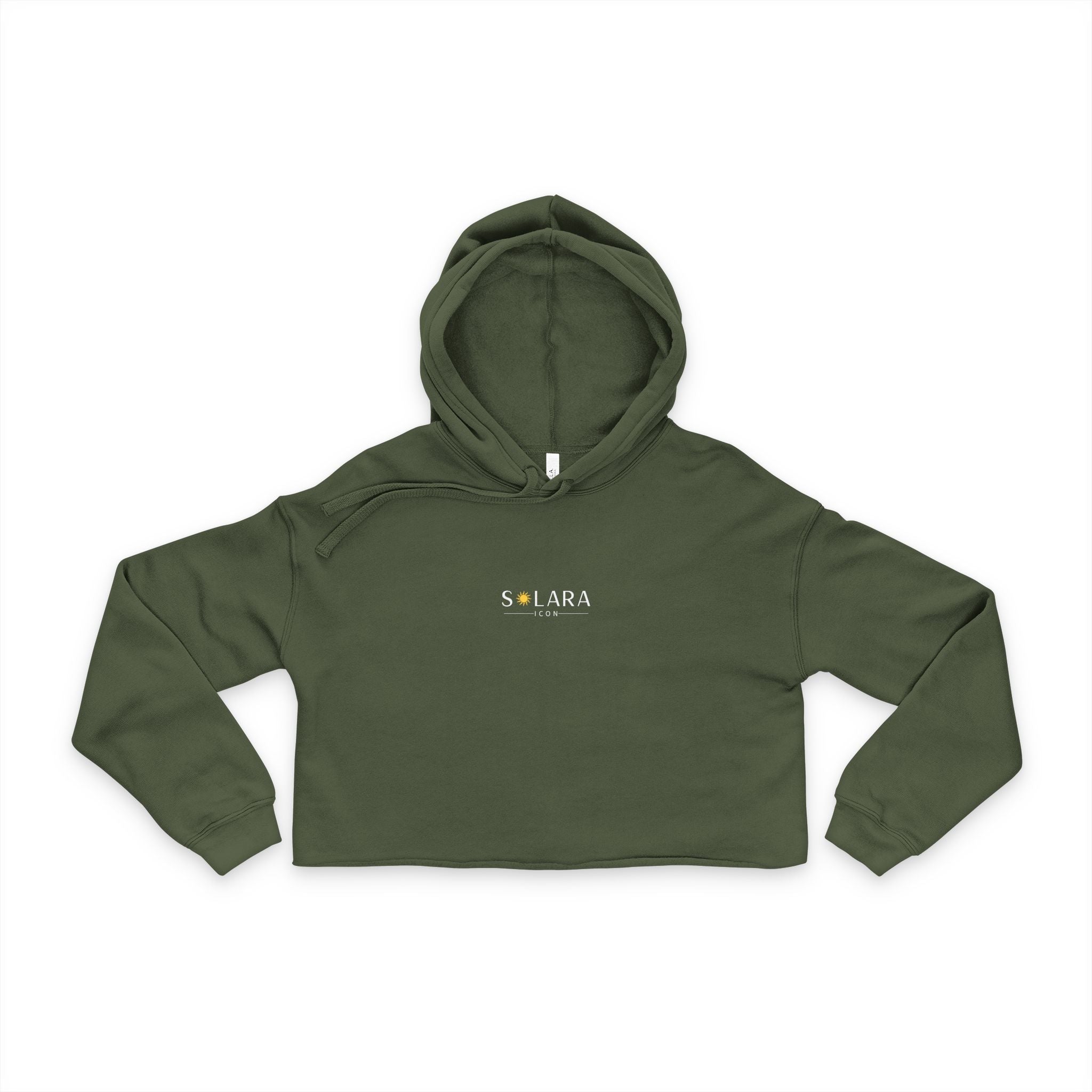 Solara Icon-Women's Cropped Hoodie