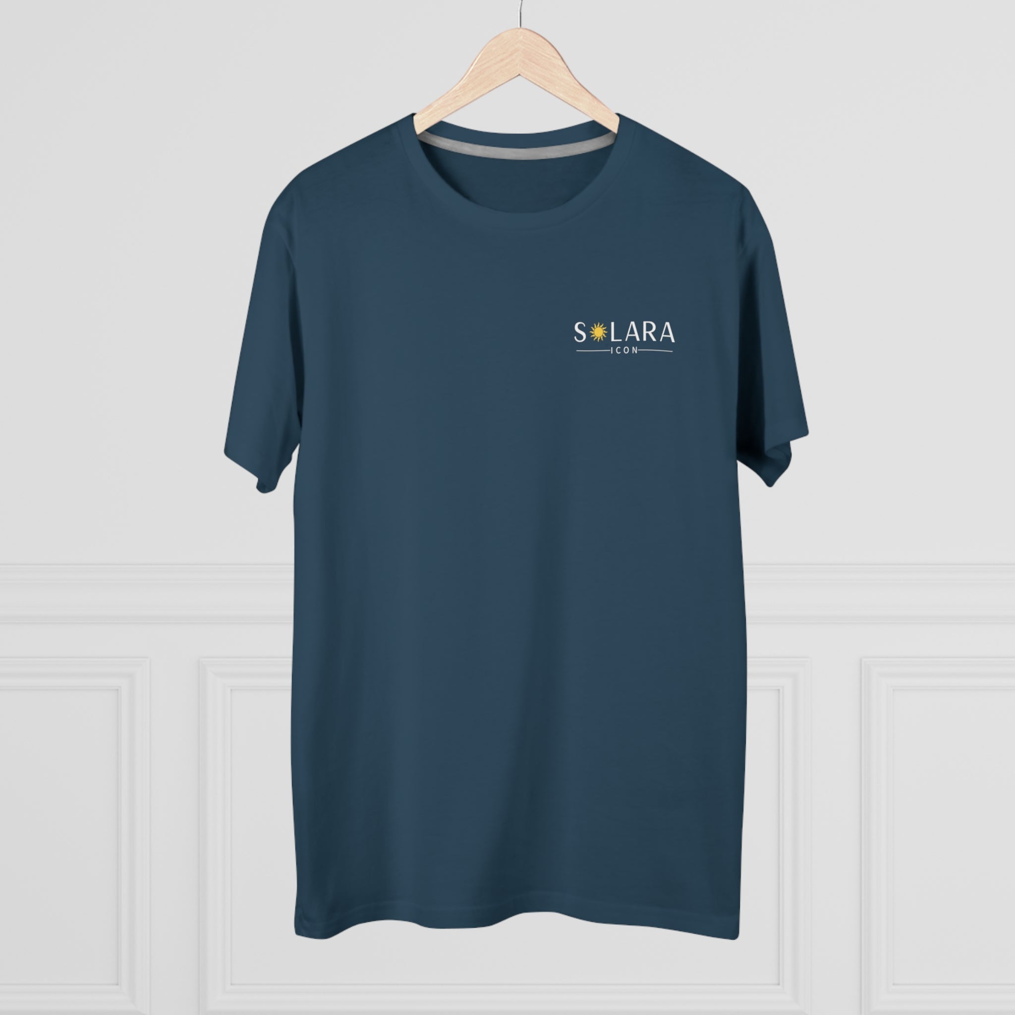 Solara Icon-Stylish Men's Modern-fit Tee, Casual Fashion Top, Gift for Him, Summer Wardrobe Essential