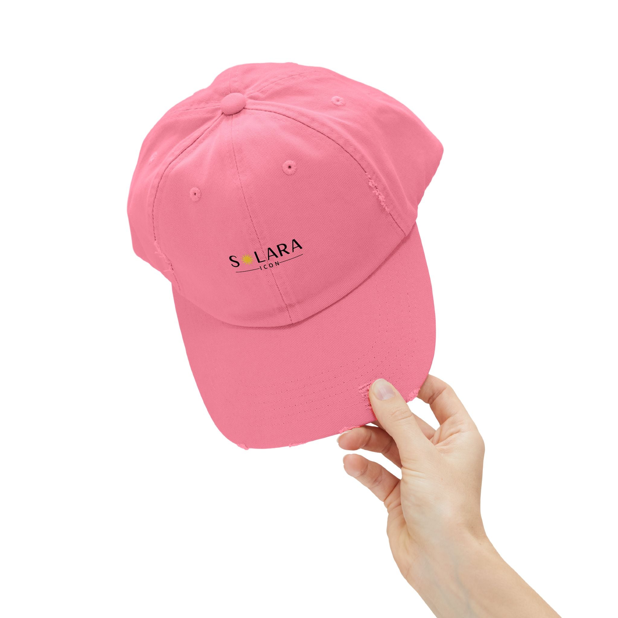 Solara Icon - Unisex Distressed Cap