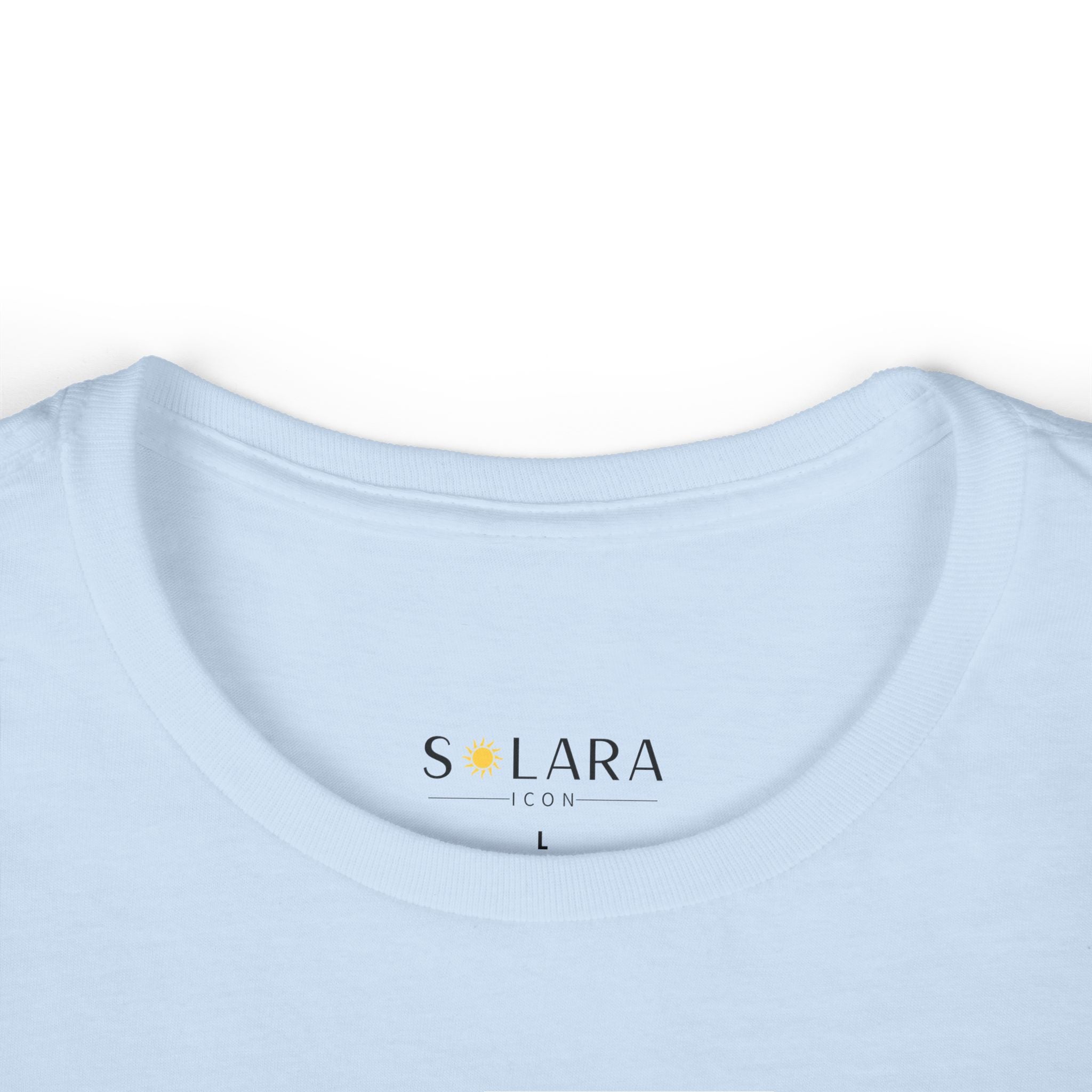 Solara Icon - Women's Softstyle Tee with Solar Design, Casual Wear