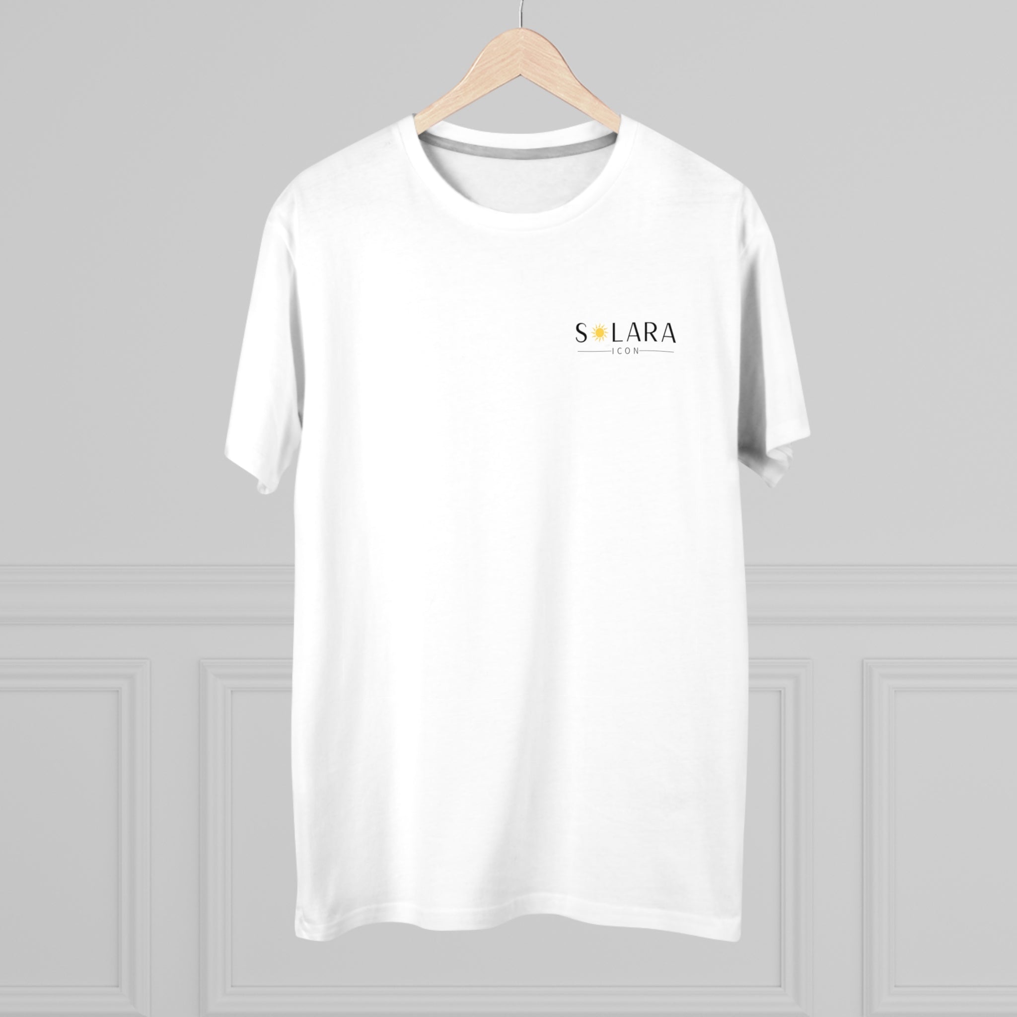 Solara Icon-Modern-Fit Graphic Tee for Men, Casual Wear, Trendy T-Shirt for Everyday Use, Gift for Him, Summer Fashion,