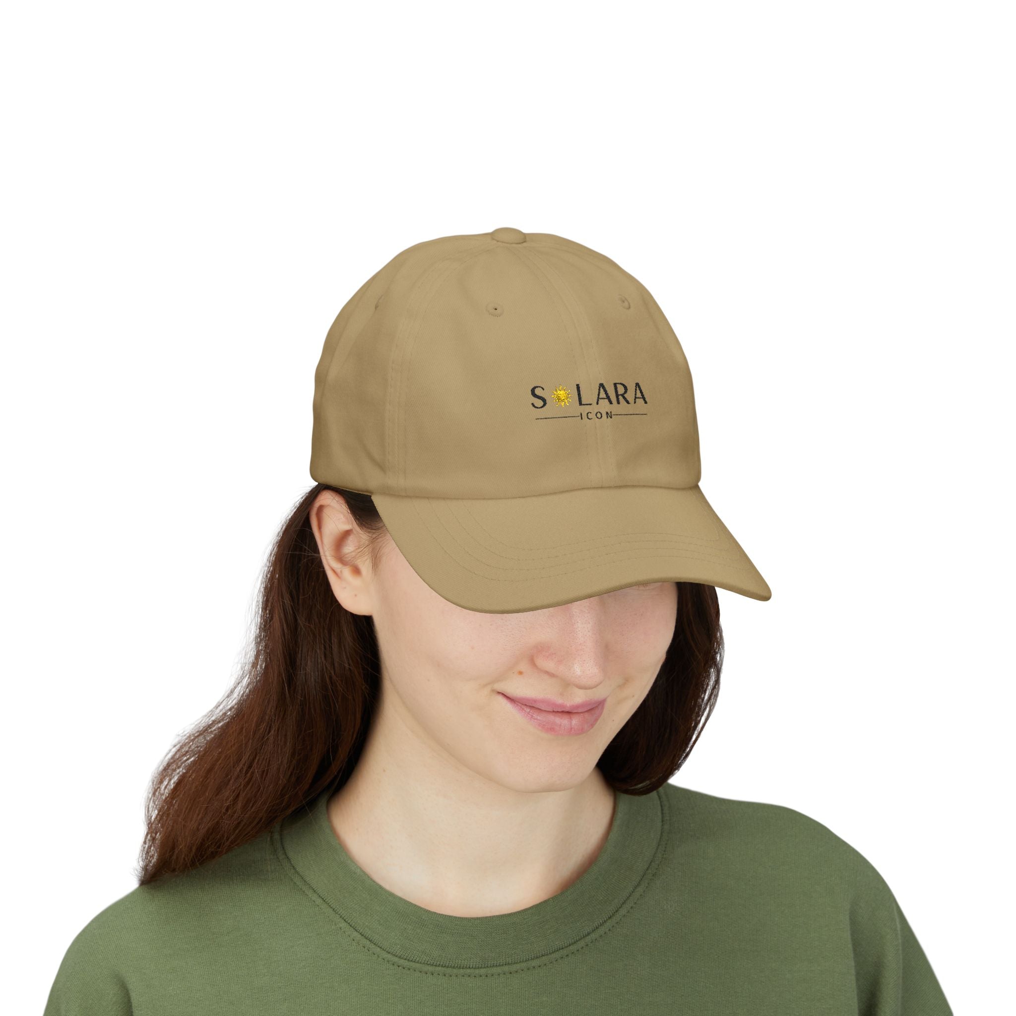 Classic Dad Cap | Sun-Embellished Hat for Casual Style, Gift for Dad, Summer Accessory,