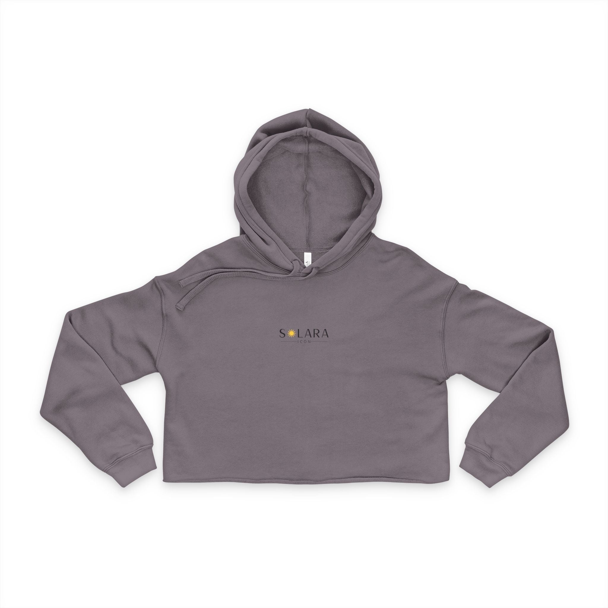 Solara Icon - Women's Cropped Hoodie