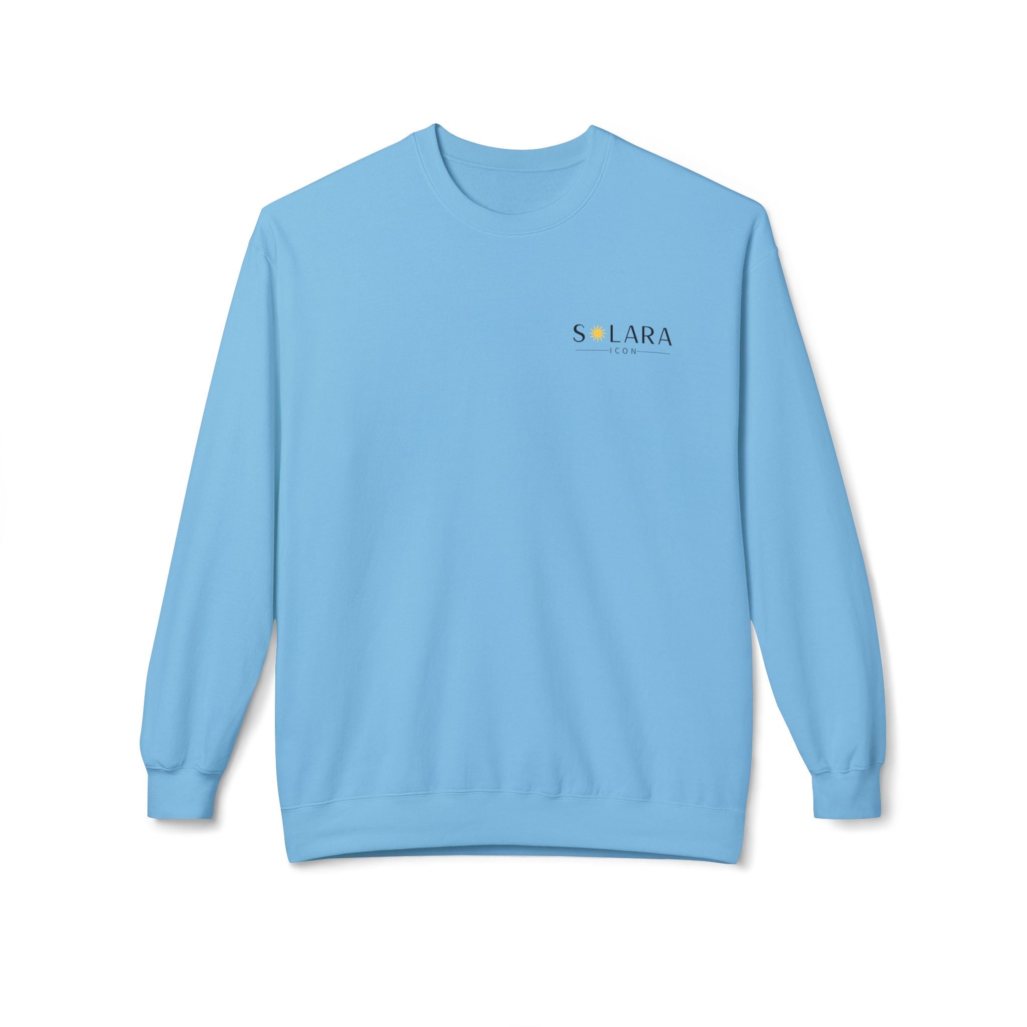 Solara Icon-Unisex Midweight Softstyle Fleece Crewneck Sweatshirt