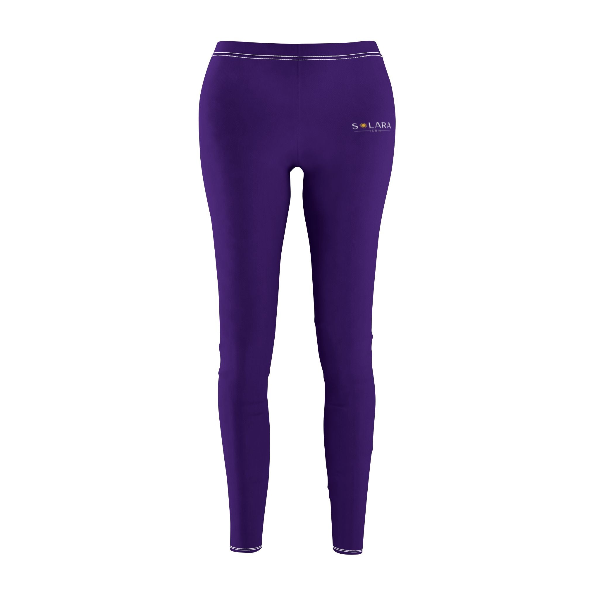 Solara Icon-Women's Mid-rise Casual Leggings (AOP)
