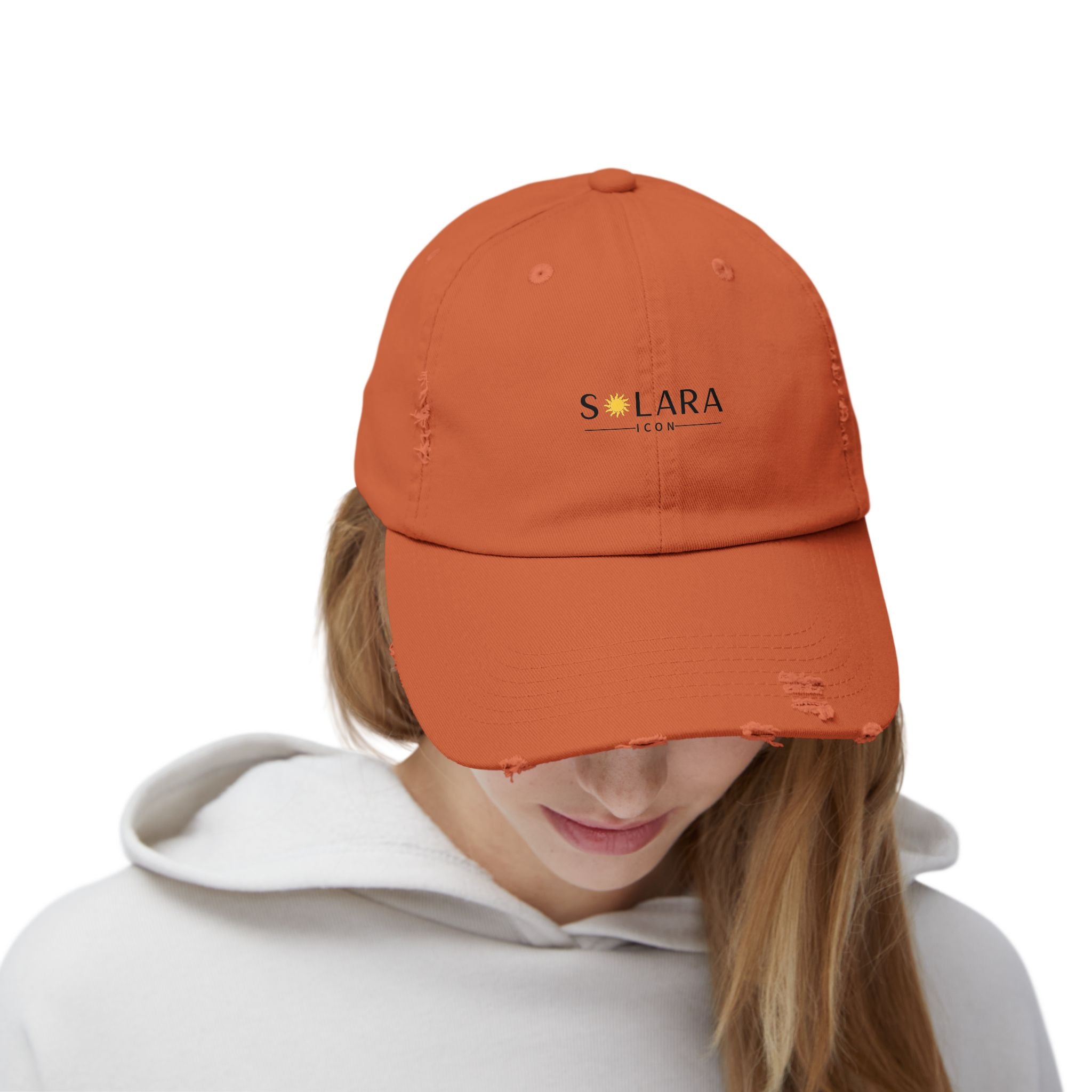 Solara Icon - Unisex Distressed Cap