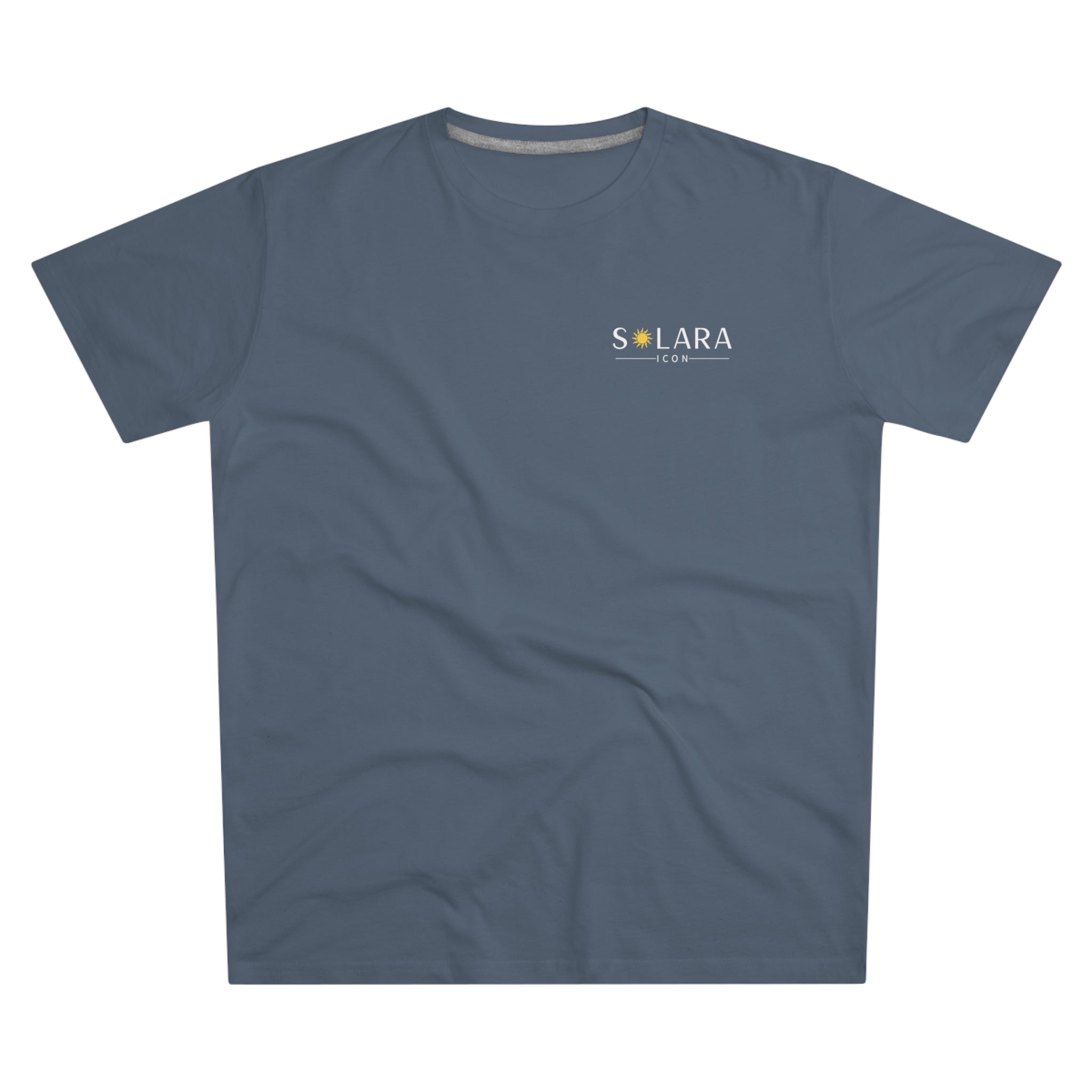 Solara Icon-Stylish Men's Modern-fit Tee, Casual Fashion Top, Gift for Him, Summer Wardrobe Essential
