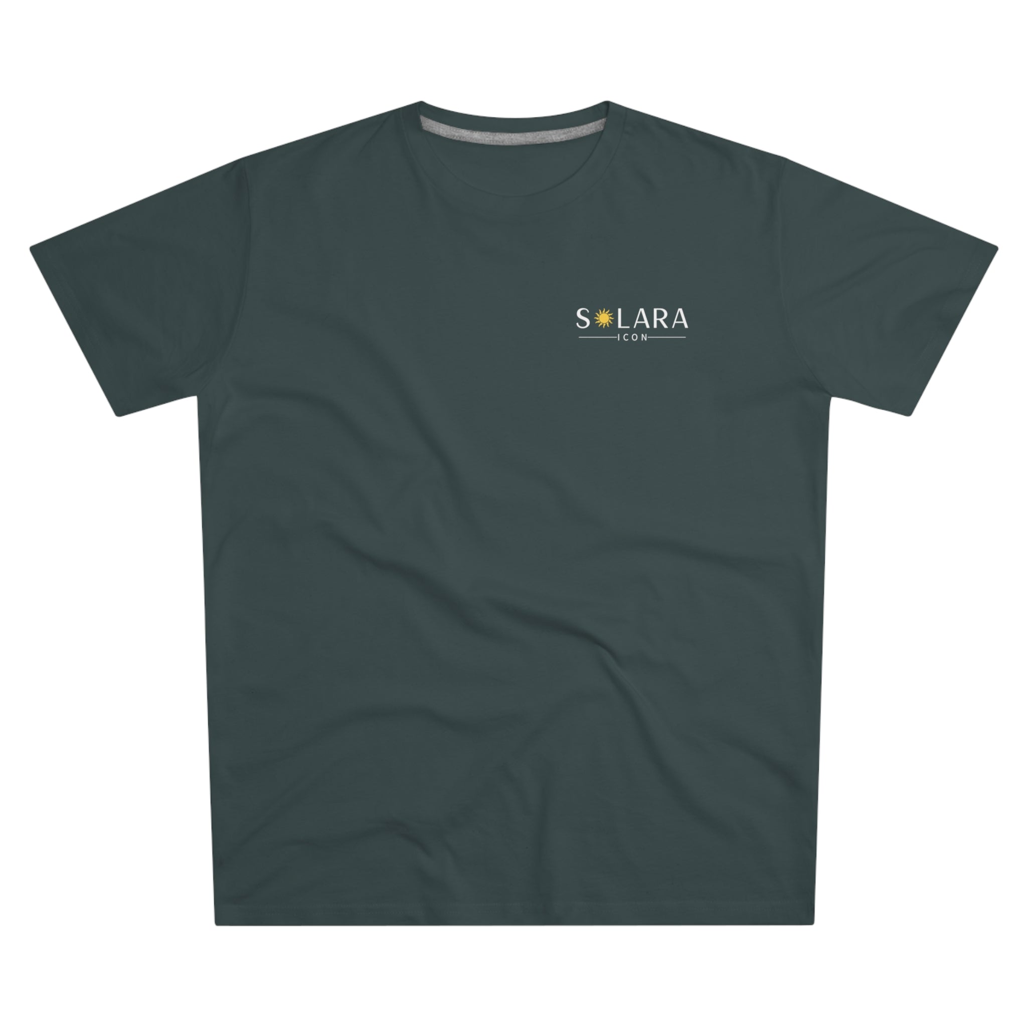 Solara Icon-Stylish Men's Modern-fit Tee, Casual Fashion Top, Gift for Him, Summer Wardrobe Essential
